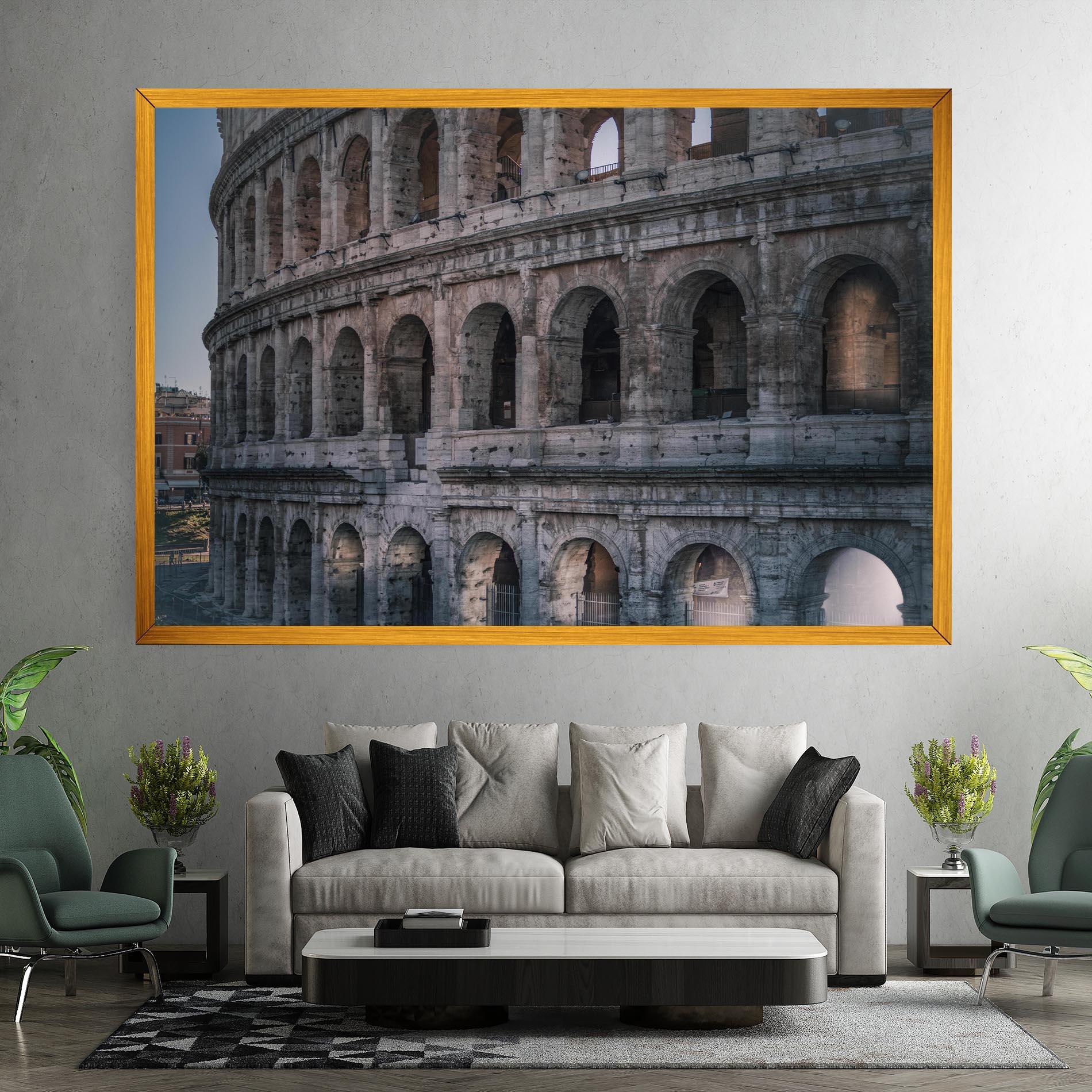 Leinwandbild Colosseum Roma mockup 7