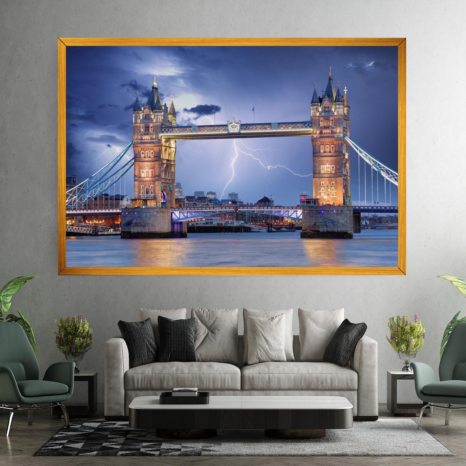 Leinwandbild London Tower Bridge mockup 7