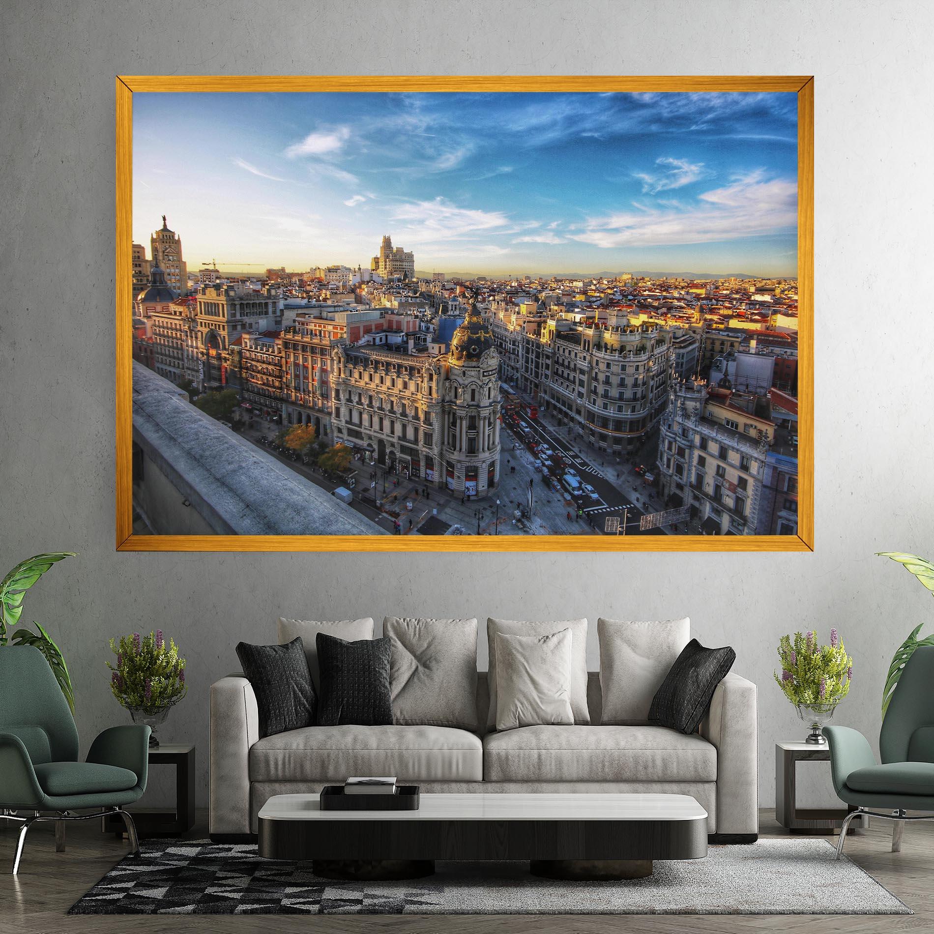 Leinwandbild Madrid View mockup 7