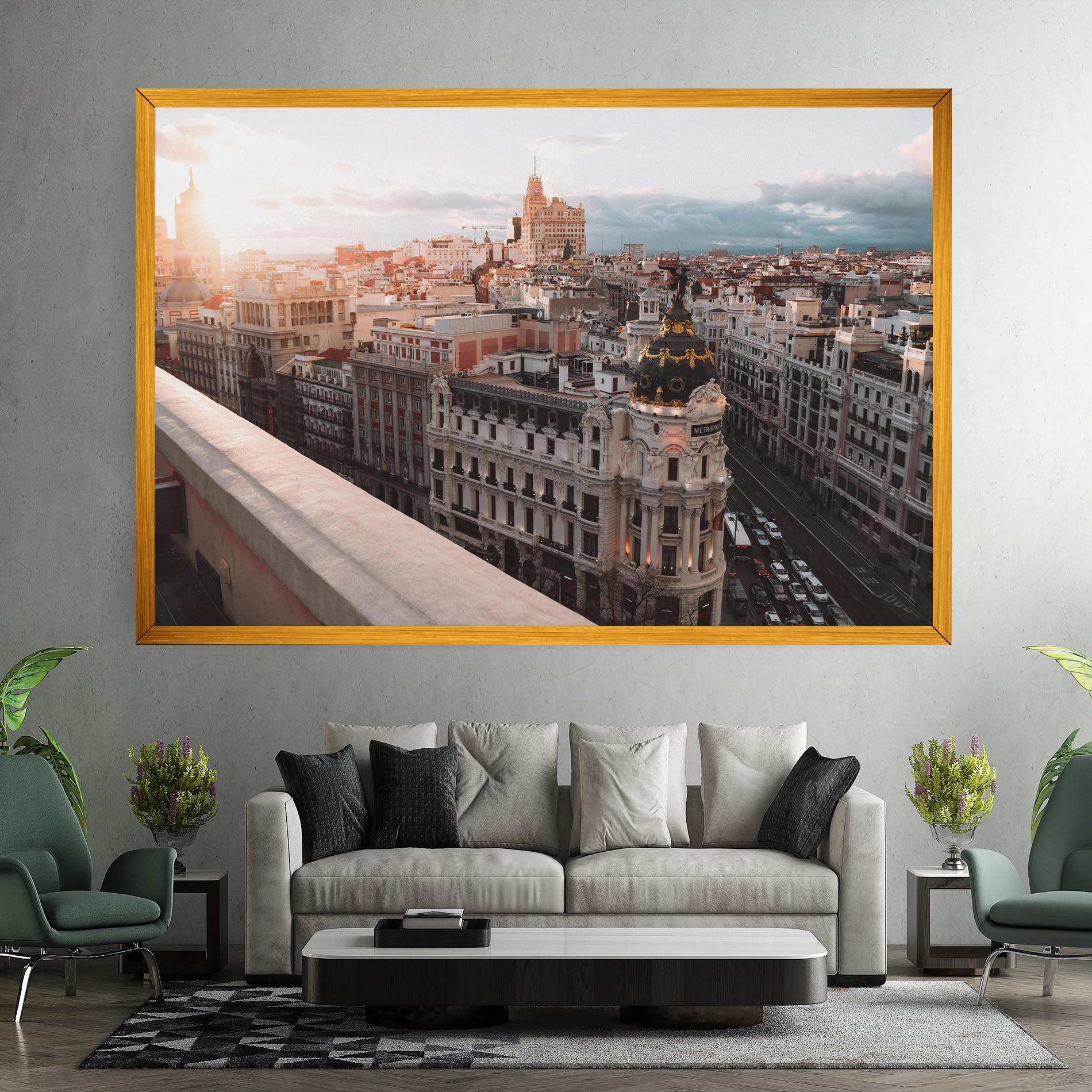Leinwandbild Spain Sunrise mockup 7