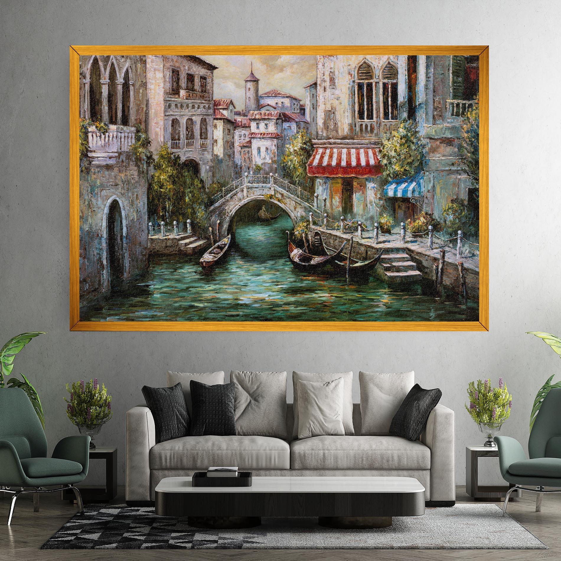 Leinwandbild Venice Colors mockup 7