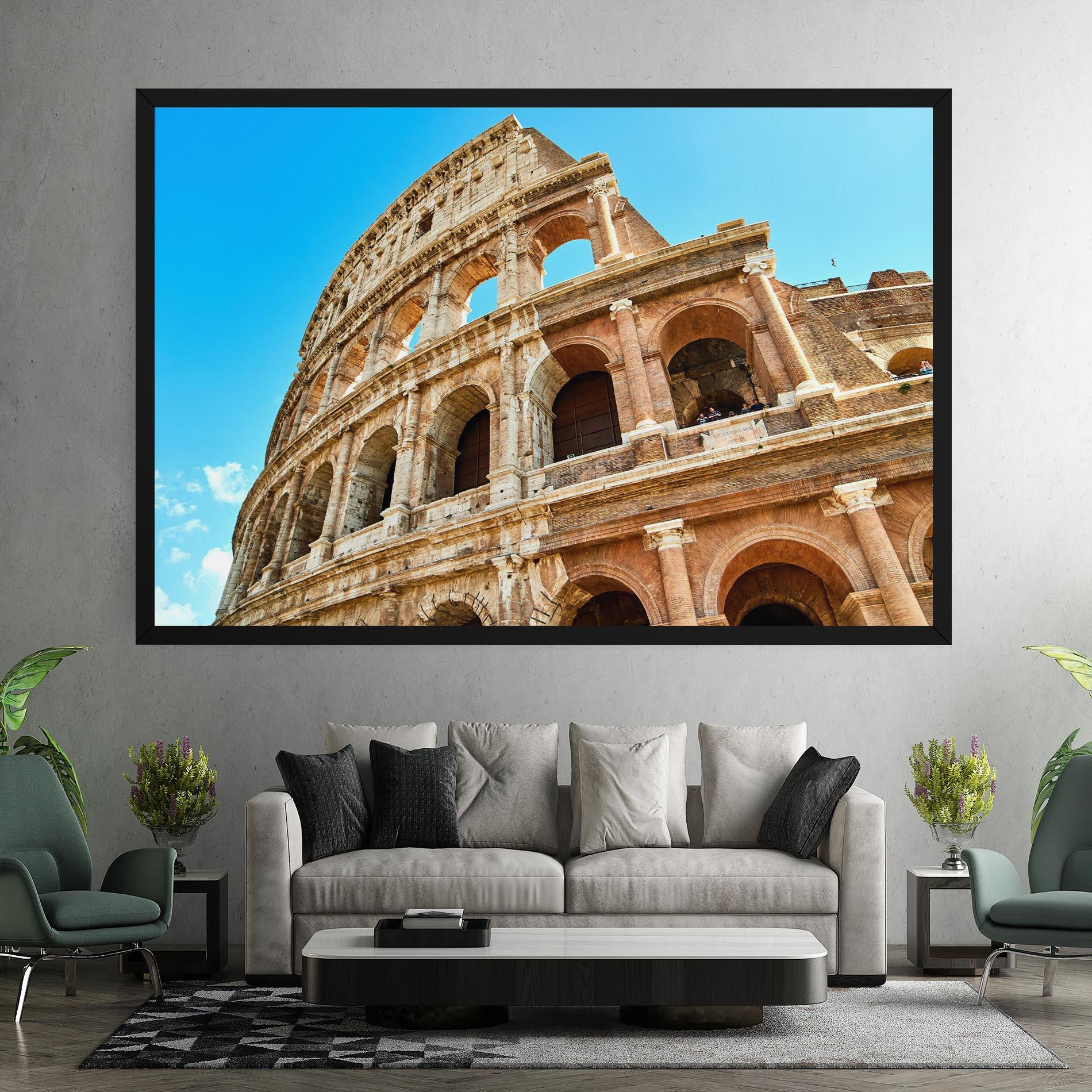 Leinwandbild Close Colosseum mockup 7