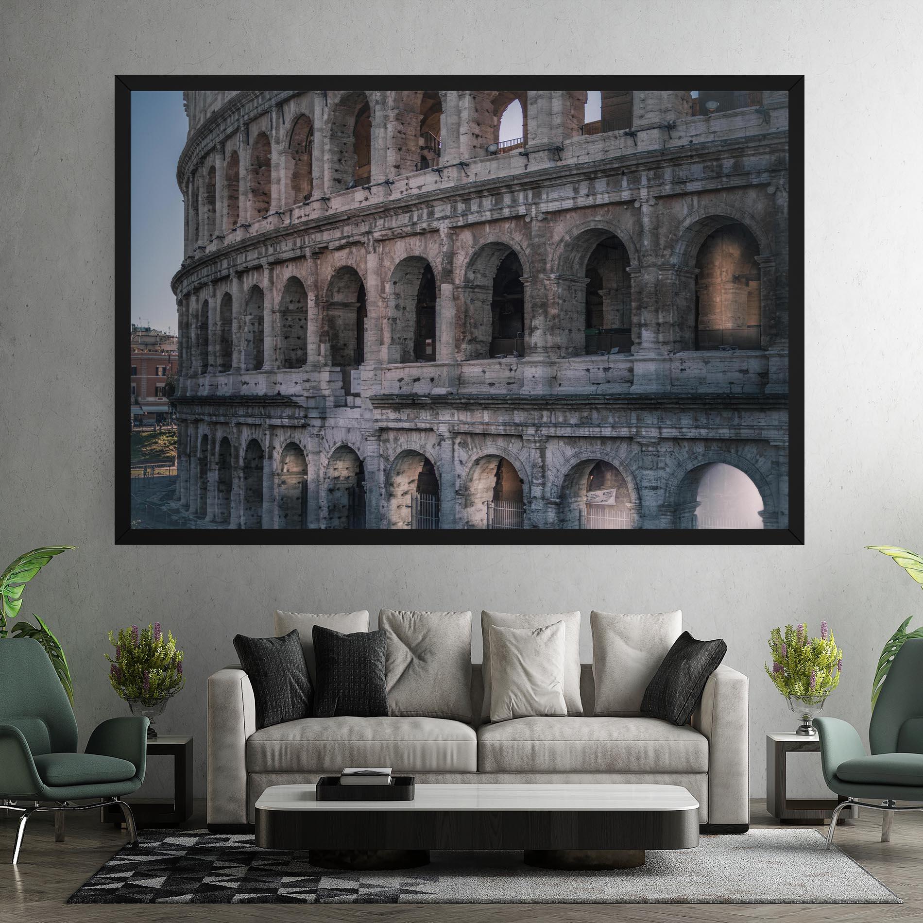 Leinwandbild Colosseum Roma mockup 7