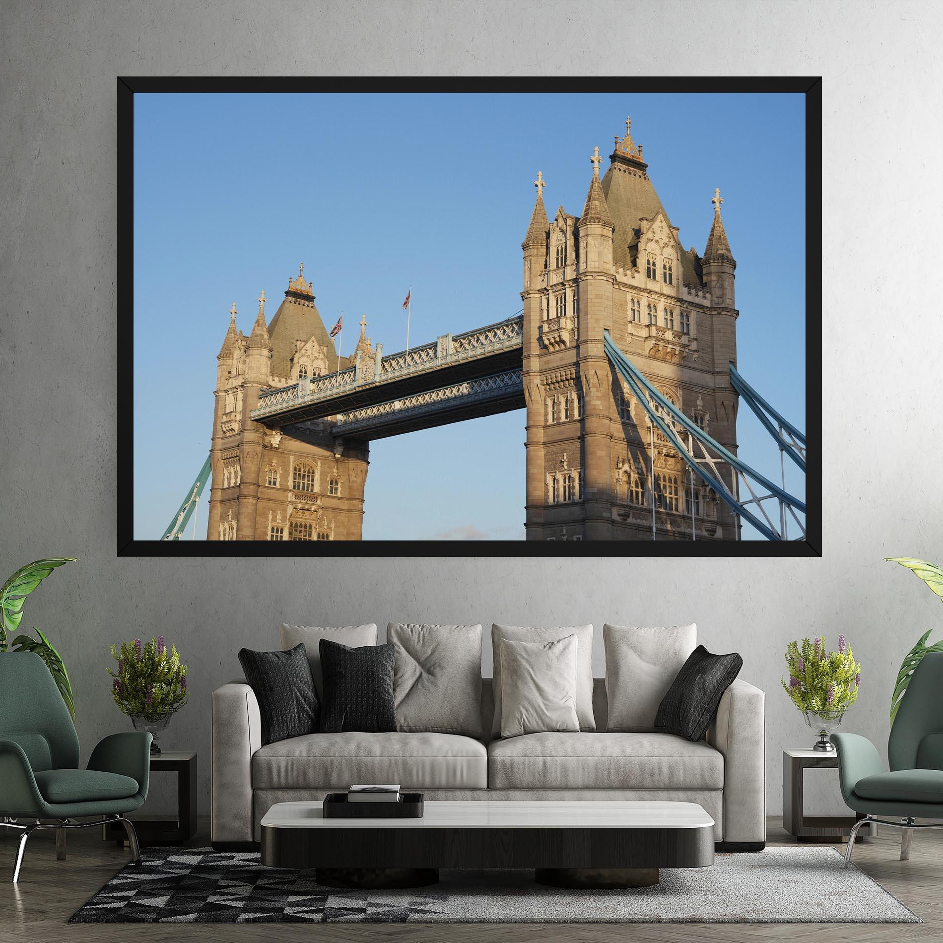 Leinwandbild London Bridge View mockup 7