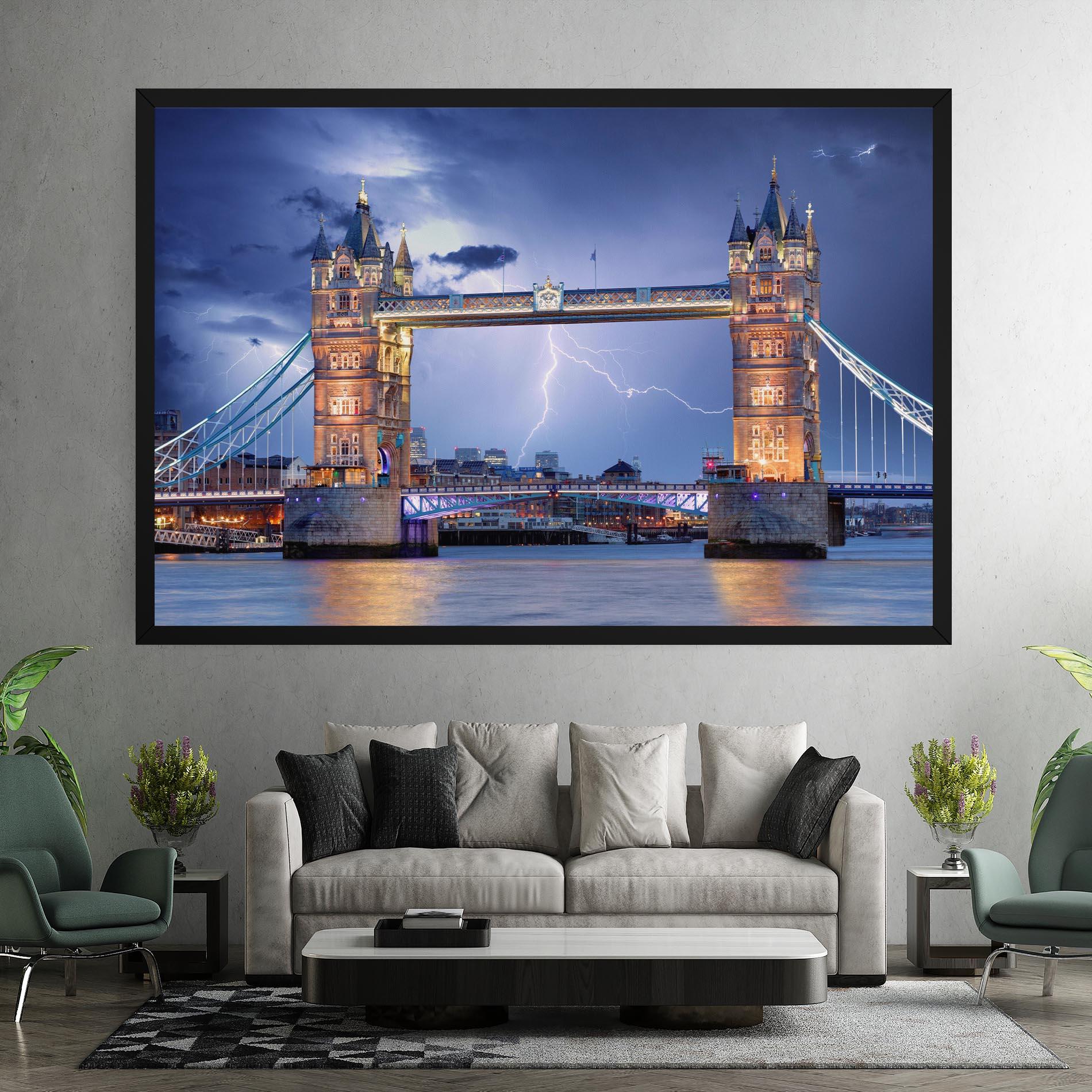 Leinwandbild London Tower Bridge mockup 7