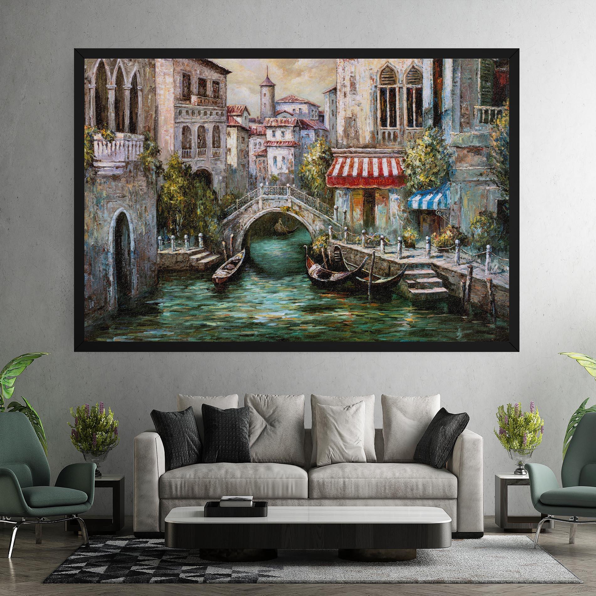 Leinwandbild Venice Colors mockup 7