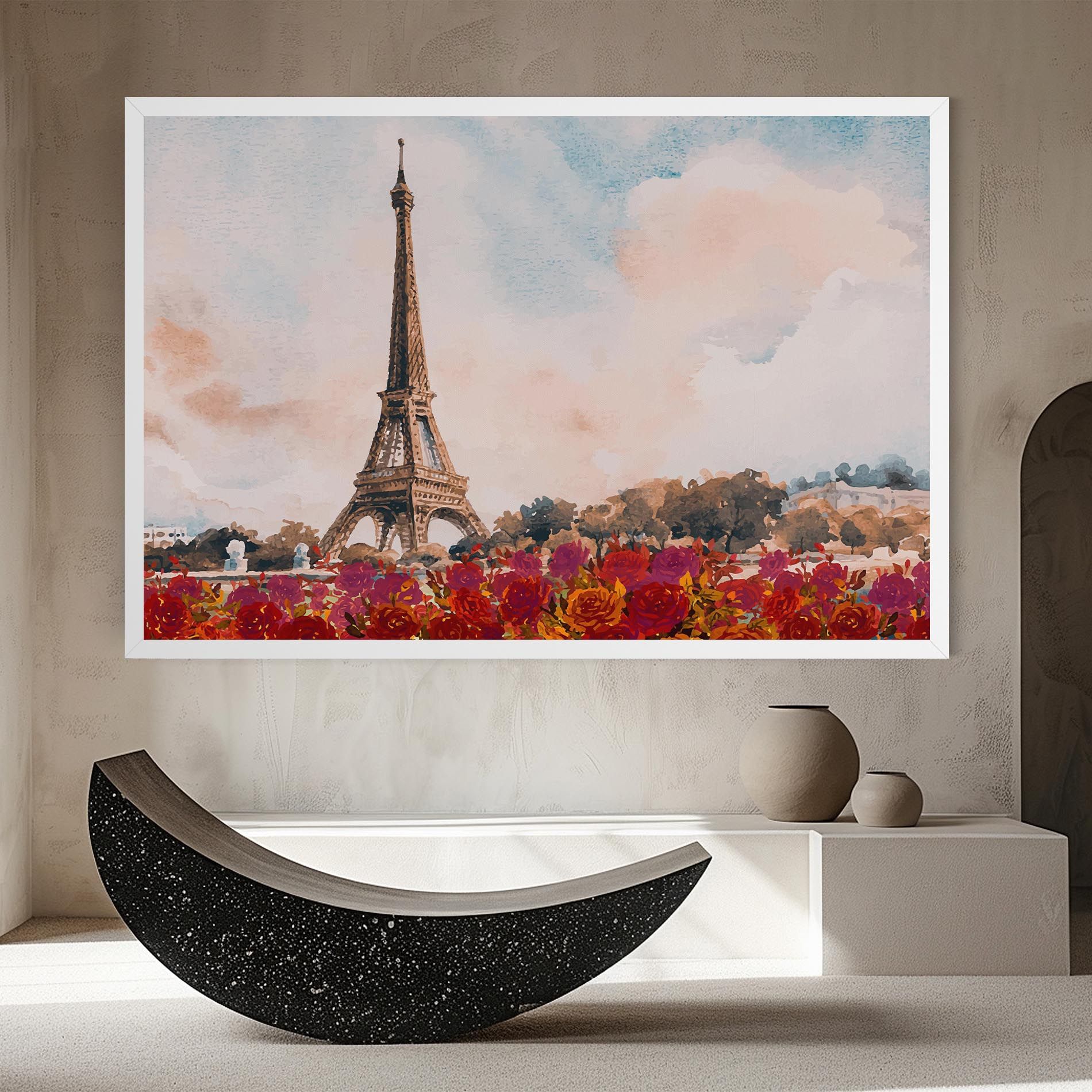 Eiffel Tower Roses mockup 8