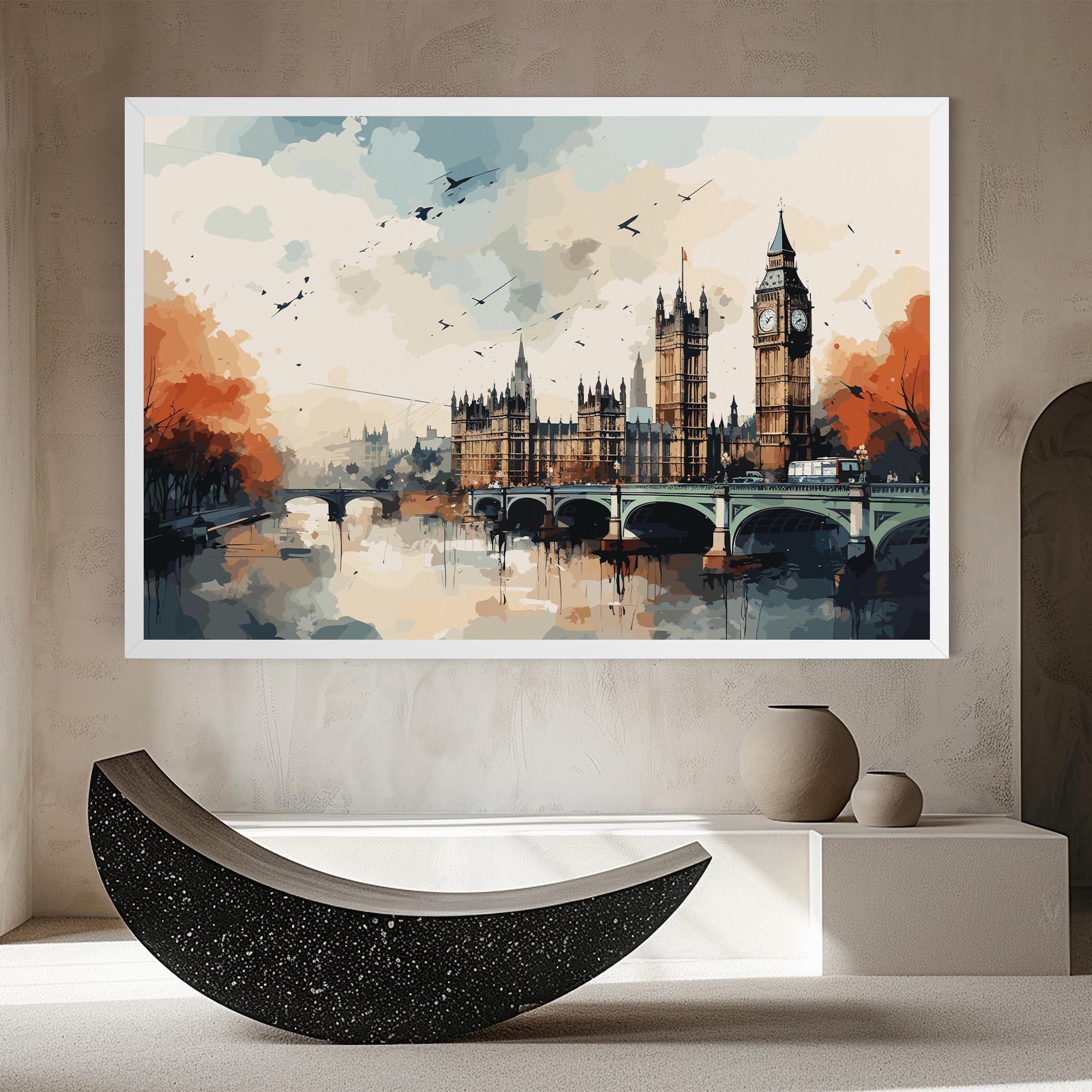 Leinwandbild England Art mockup 8