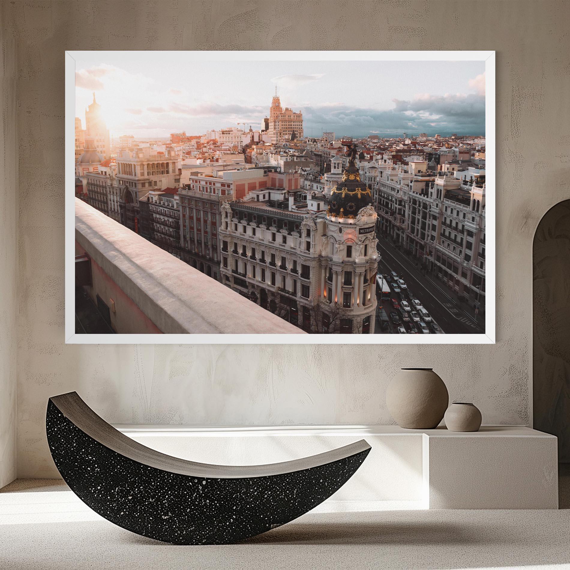 Leinwandbild Spain Sunrise mockup 8