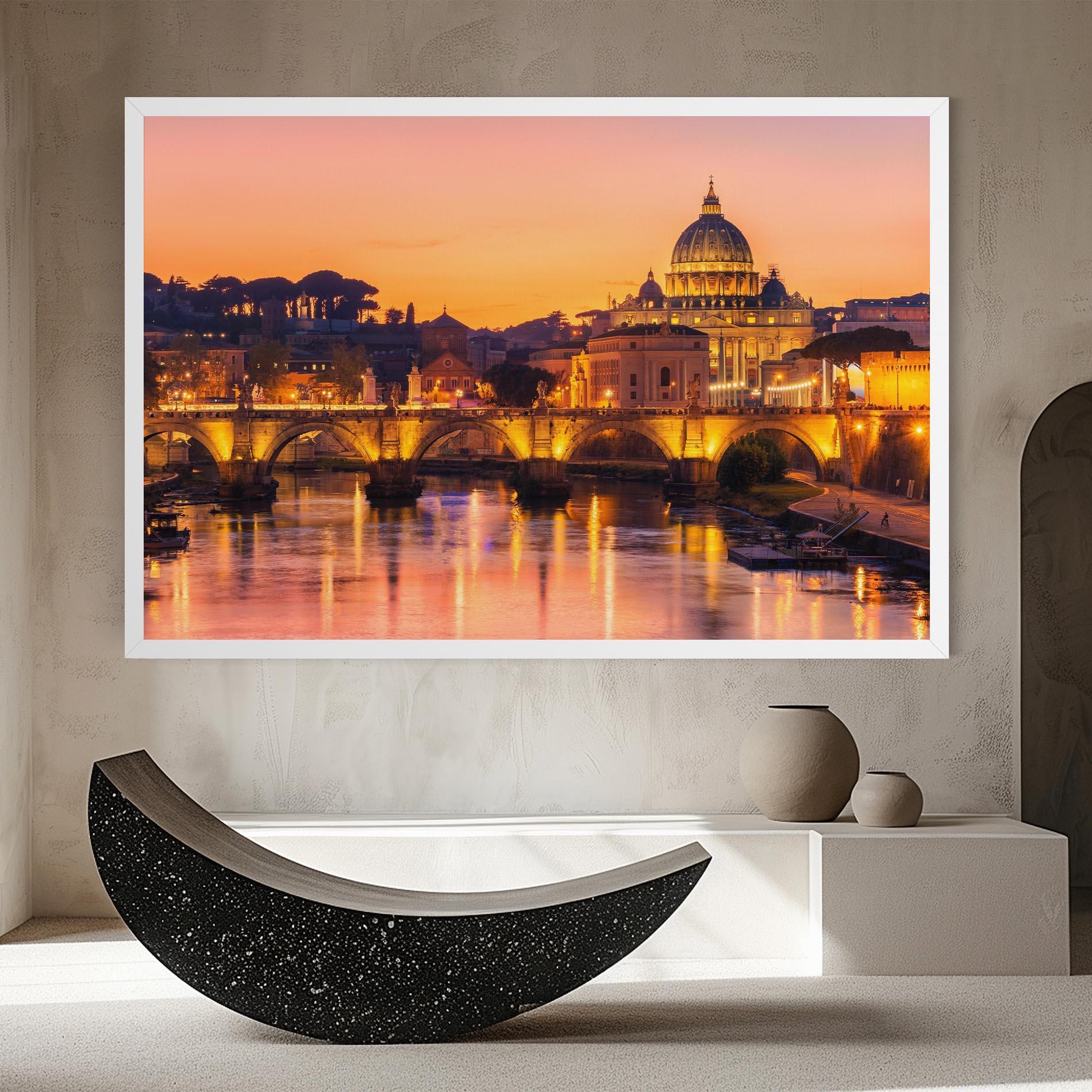 Leinwandbild St Peter Basilica mockup 8