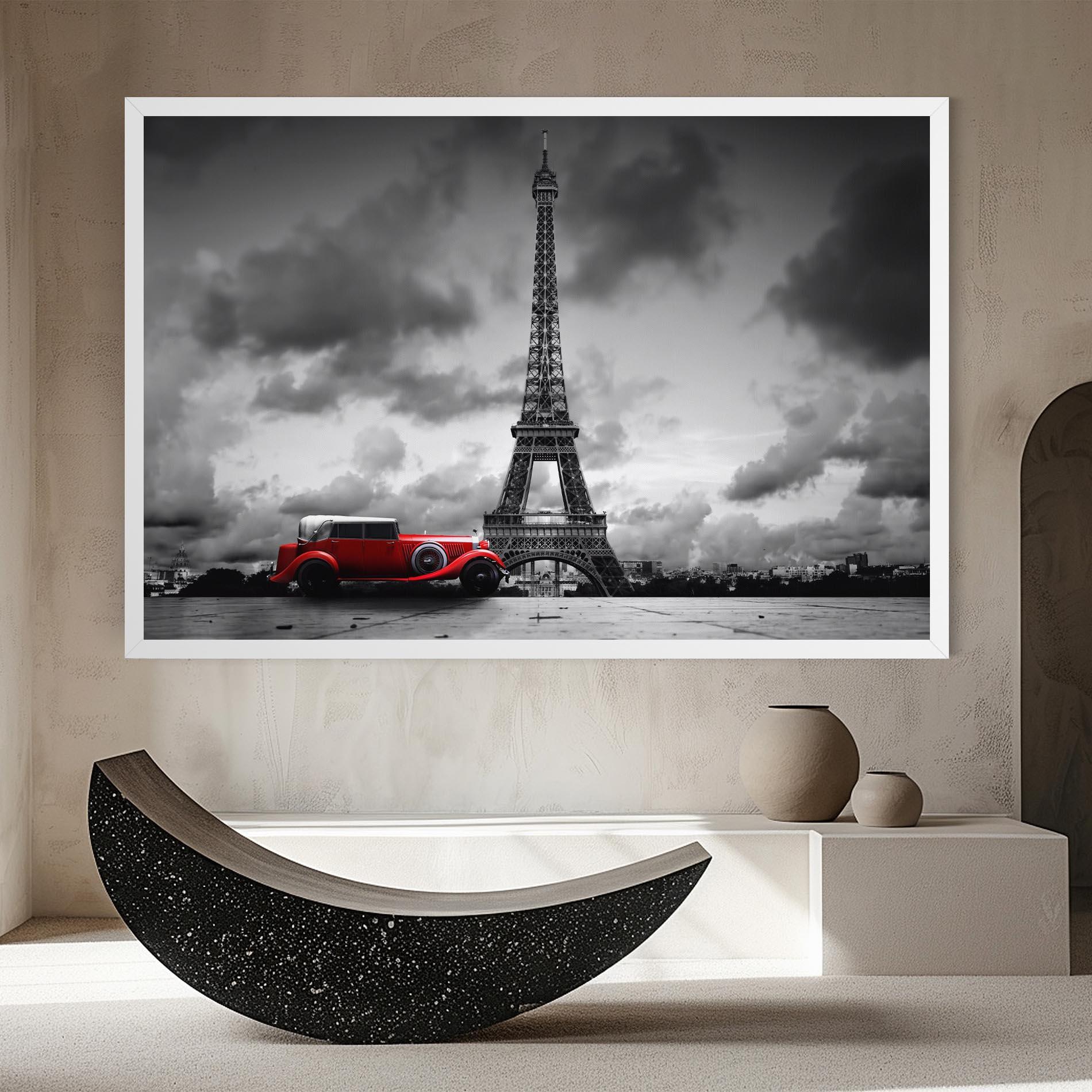 Leinwandbild Vintage Paris mockup 8
