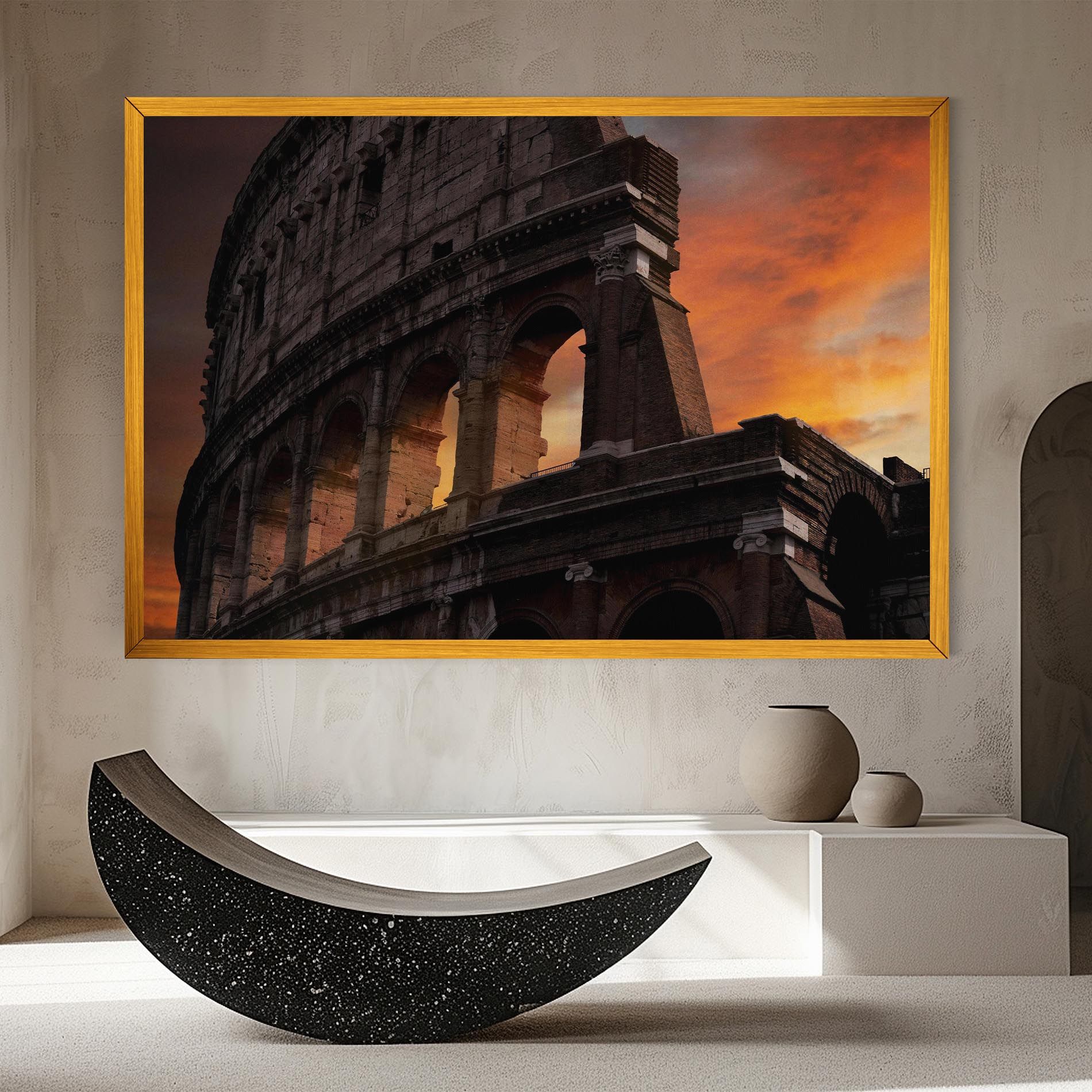 Colosseum Sunset mockup 8