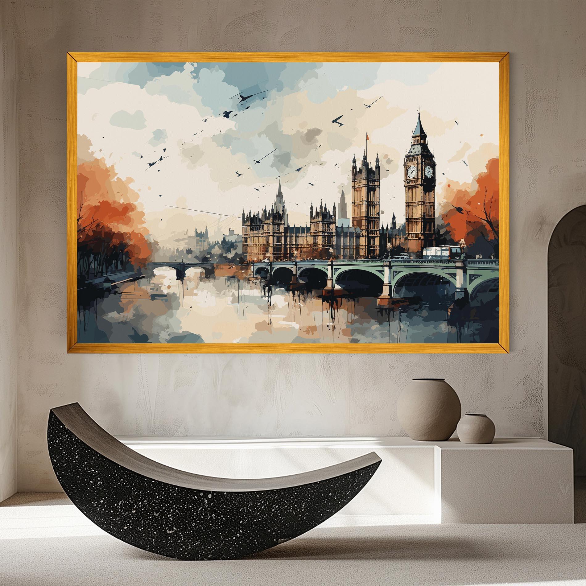 Leinwandbild England Art mockup 8