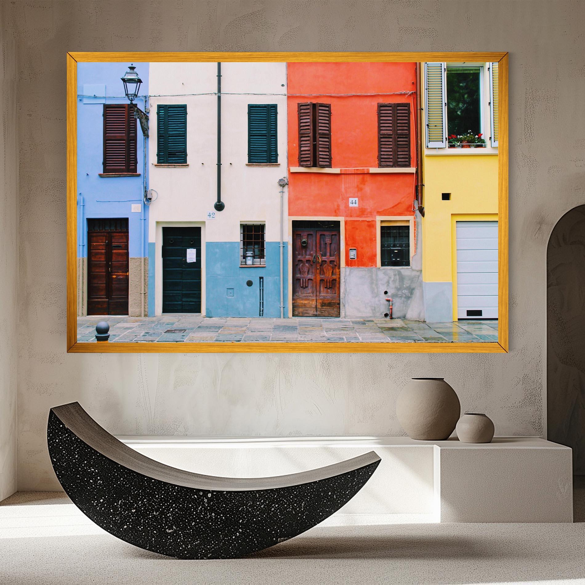 Leinwandbild Italian Home mockup 8