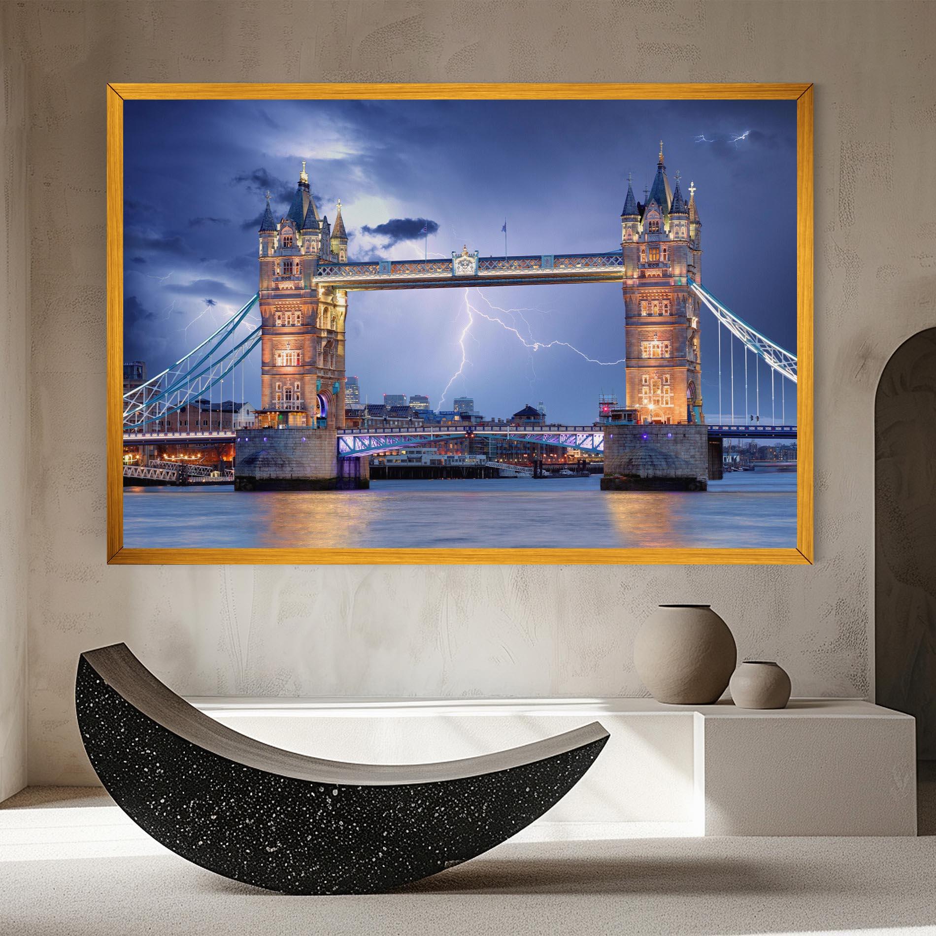 Leinwandbild London Tower Bridge mockup 8