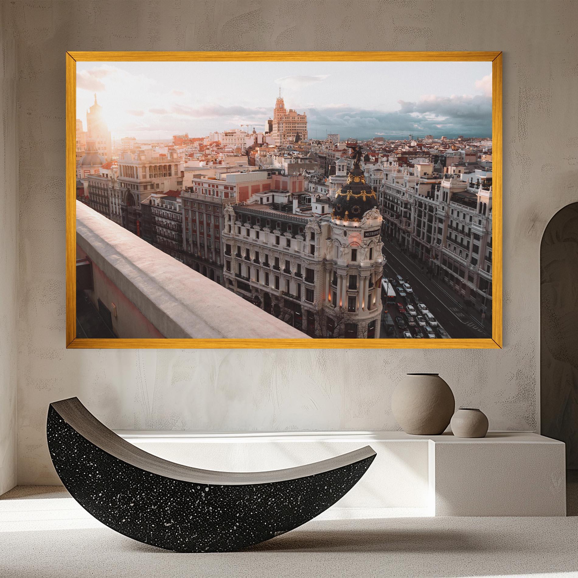 Leinwandbild Spain Sunrise mockup 8