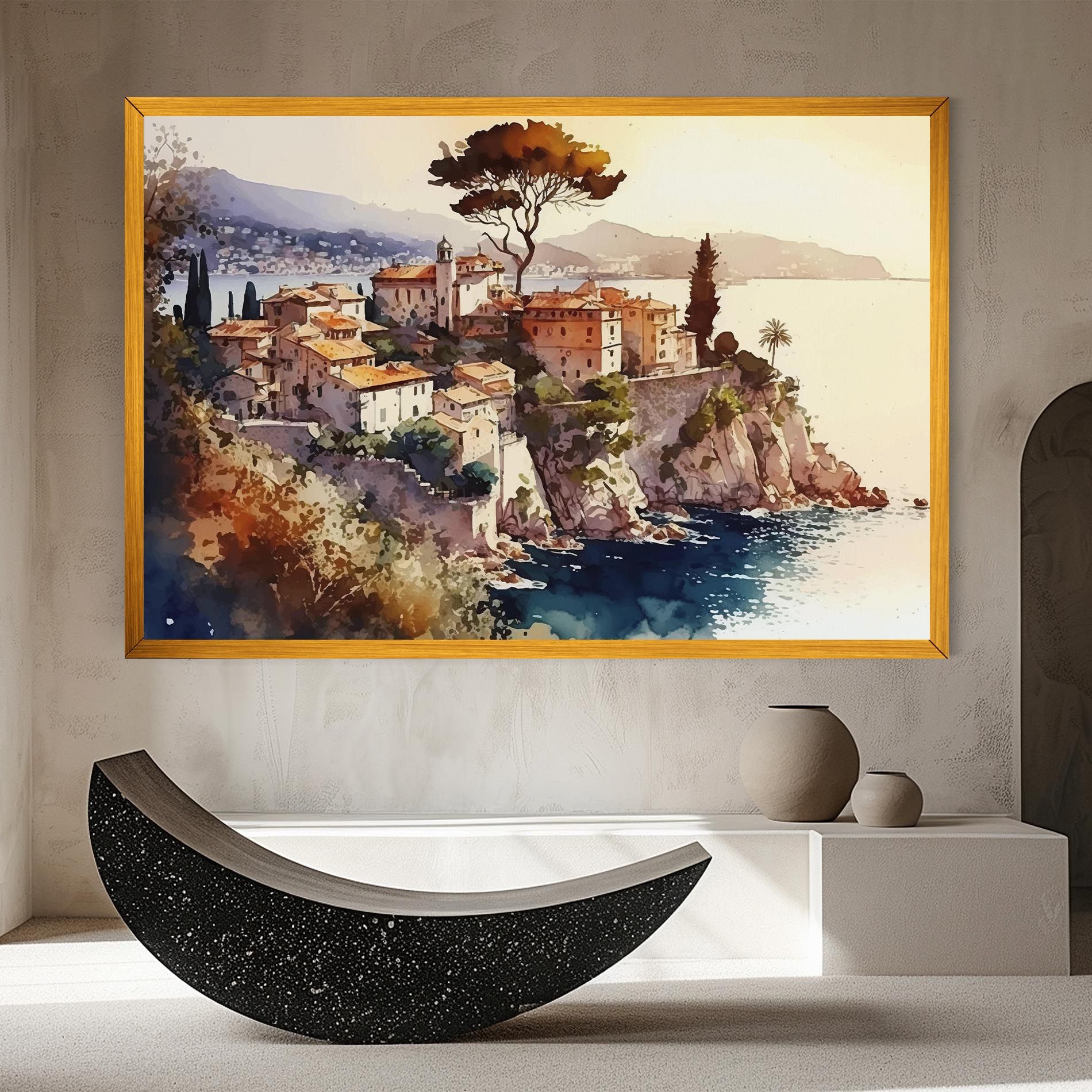 Stunning View Painting mockup 8