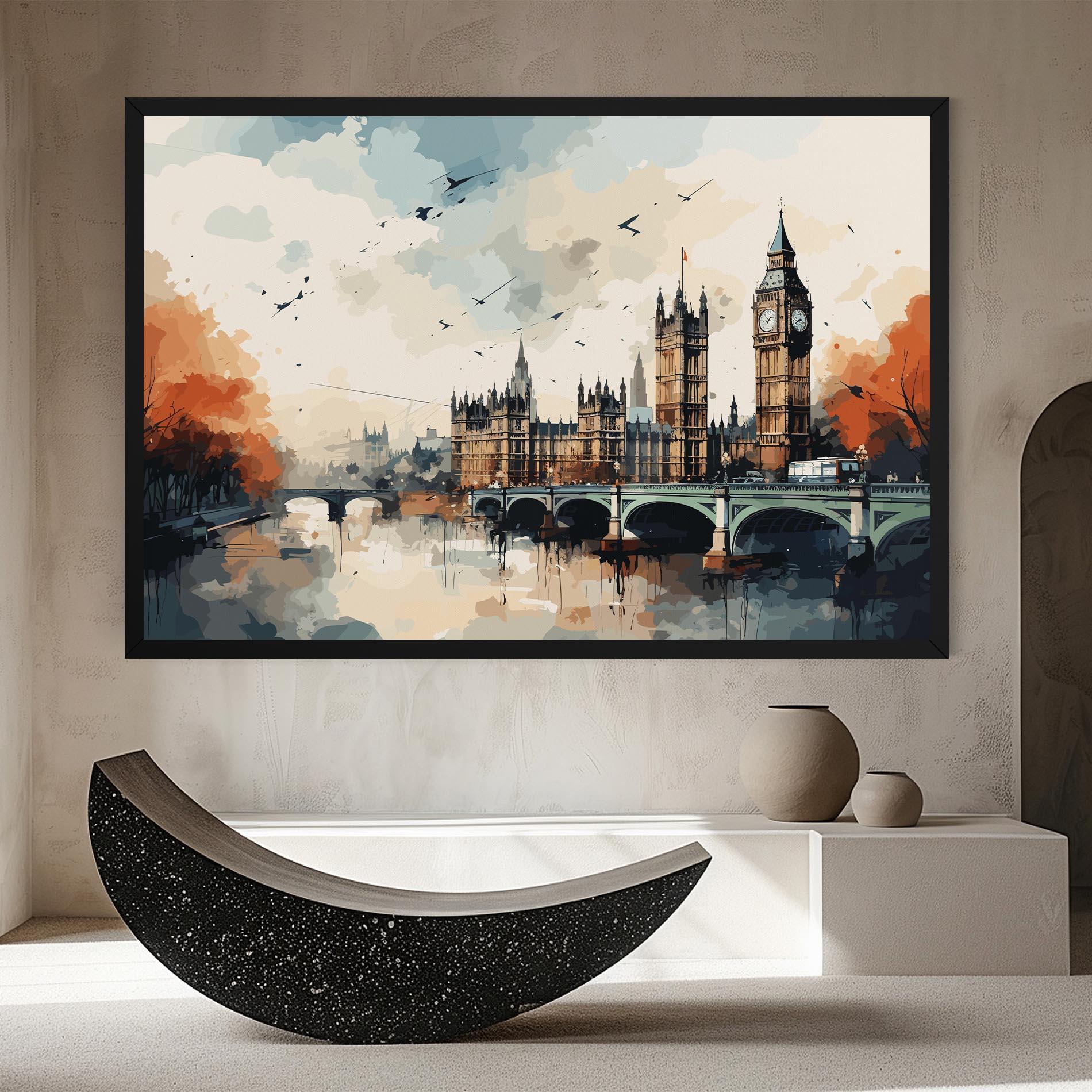 Leinwandbild England Art mockup 8