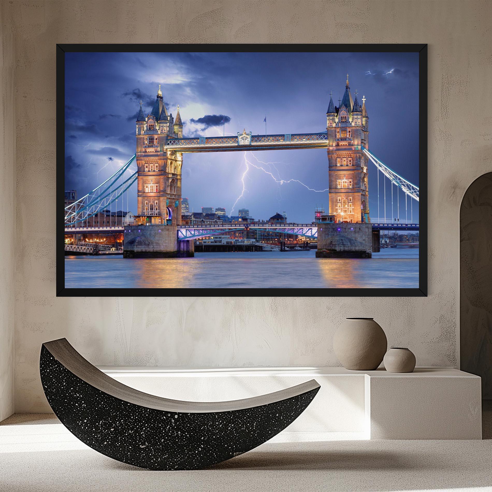 Leinwandbild London Tower Bridge mockup 8