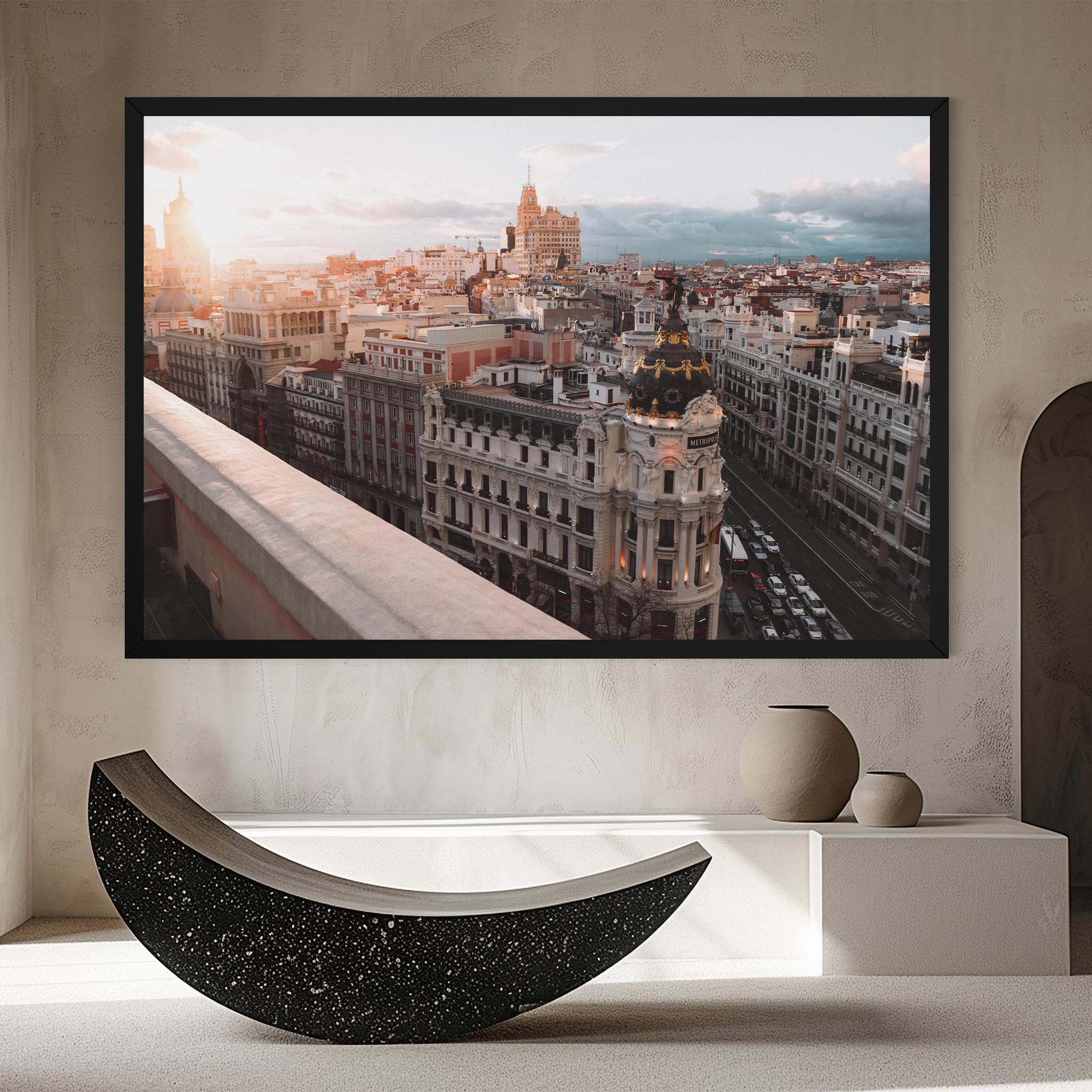 Leinwandbild Spain Sunrise mockup 8