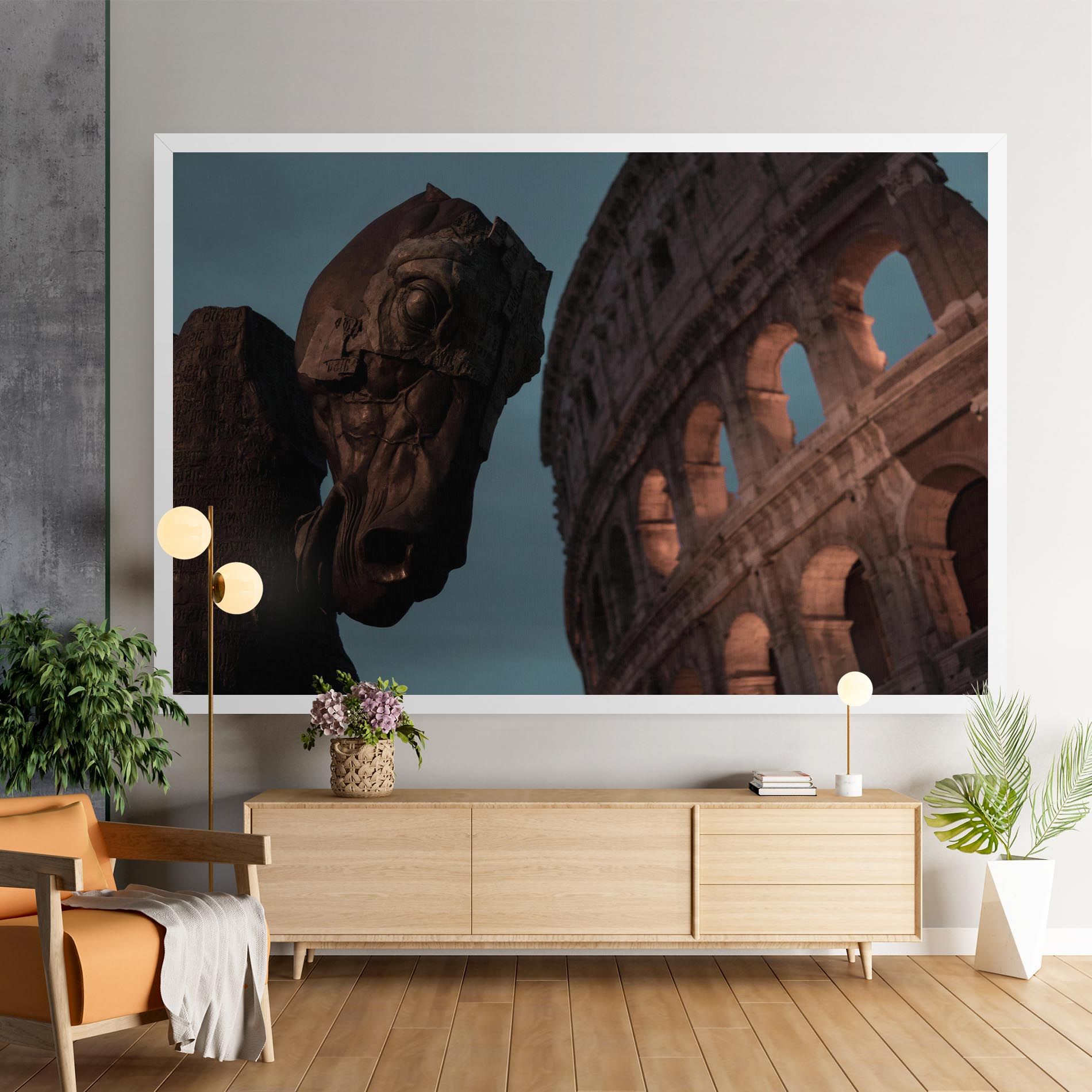 Colosseum Horse mockup 9