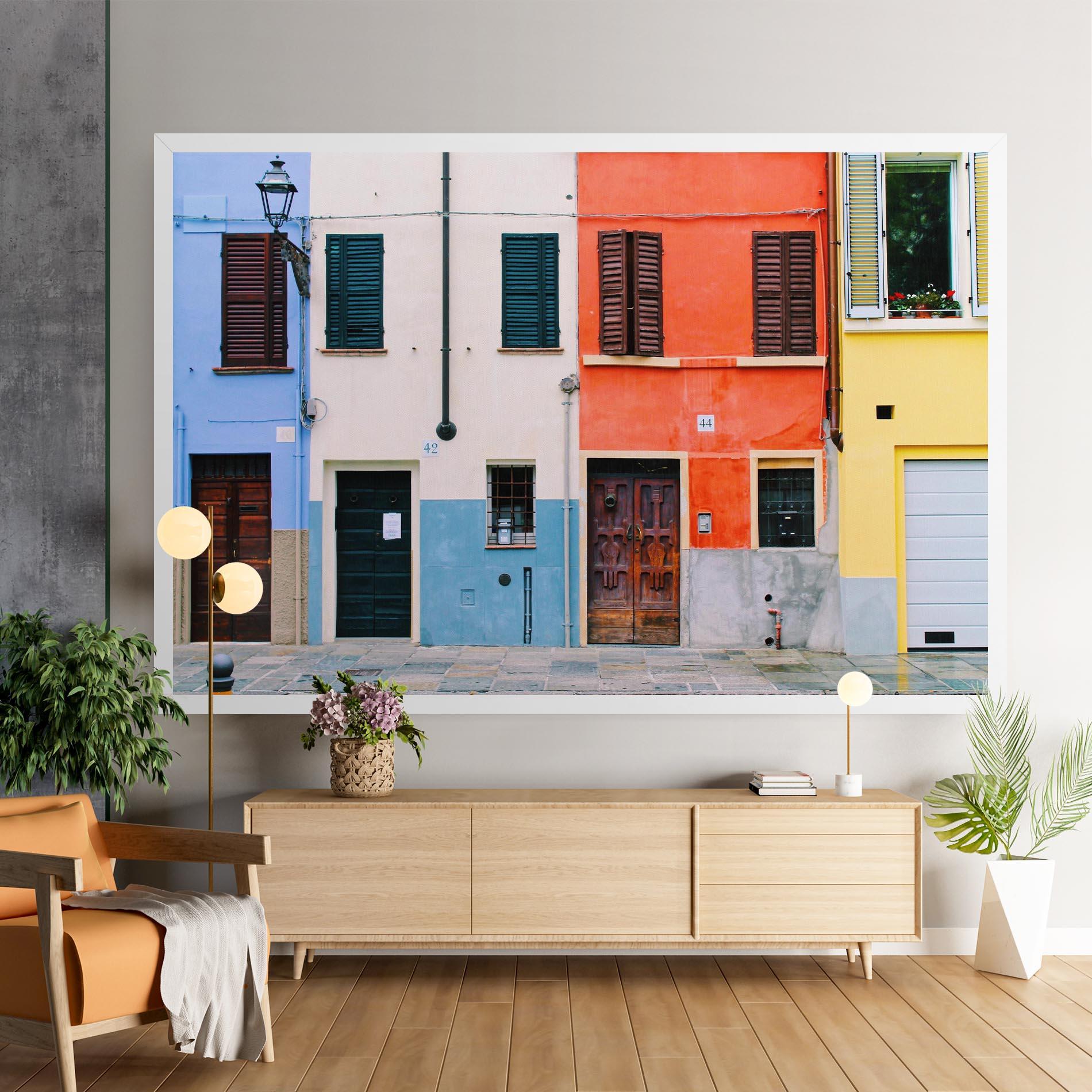 Leinwandbild Italian Home mockup 9