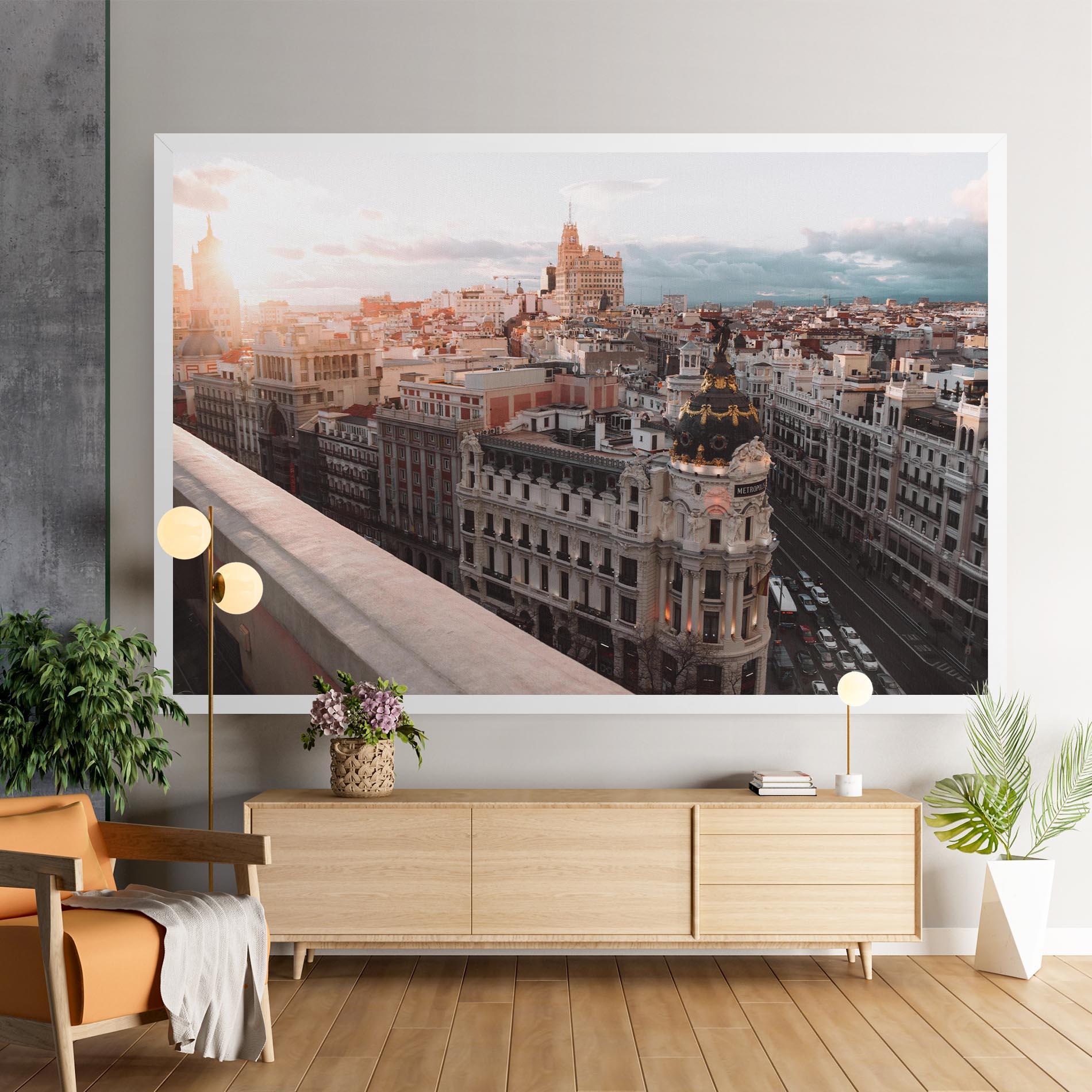 Leinwandbild Spain Sunrise mockup 9