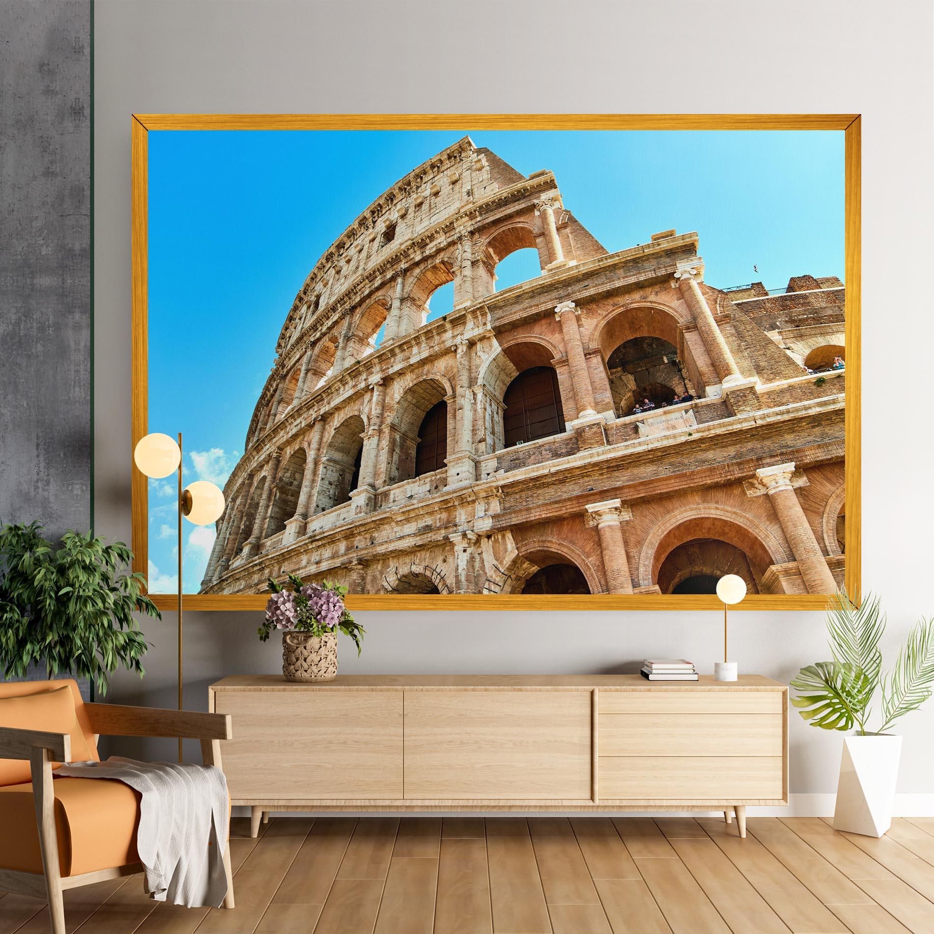 Leinwandbild Close Colosseum mockup 9