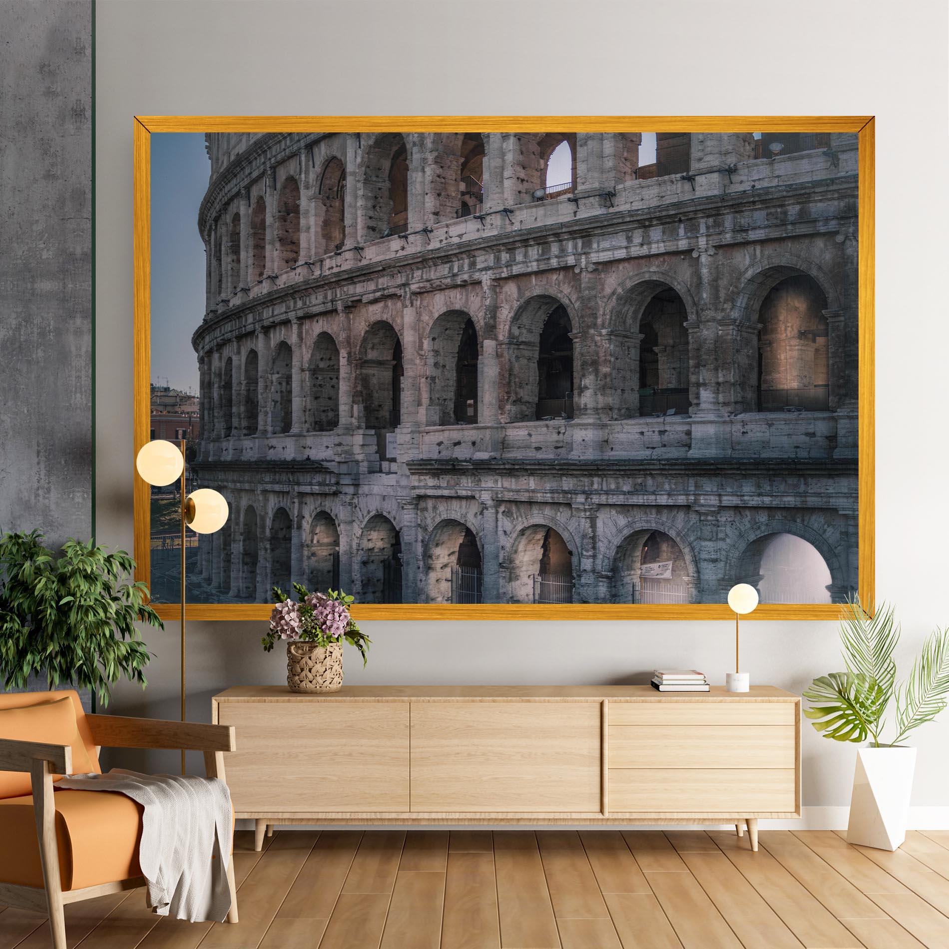 Leinwandbild Colosseum Roma mockup 9