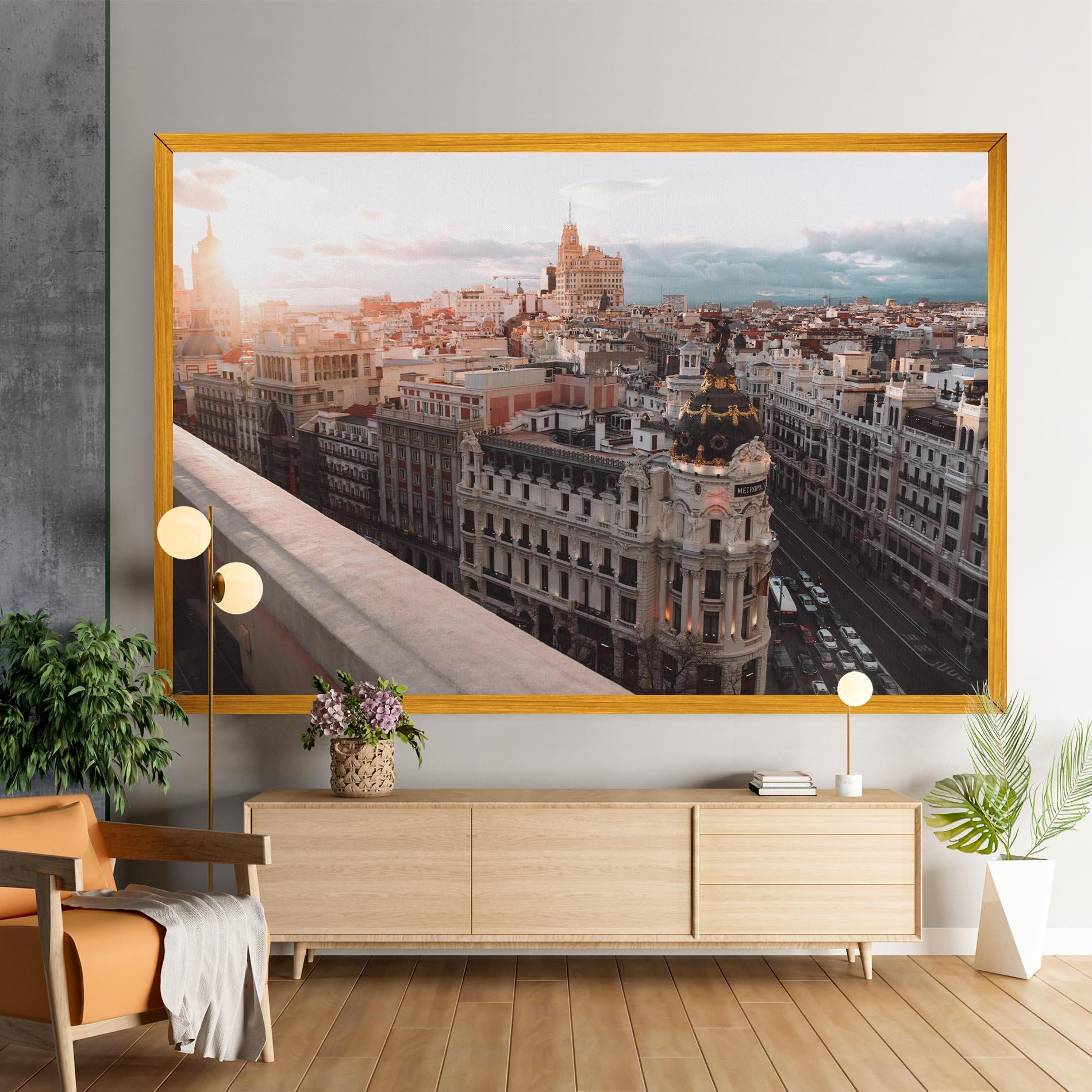 Leinwandbild Spain Sunrise mockup 9