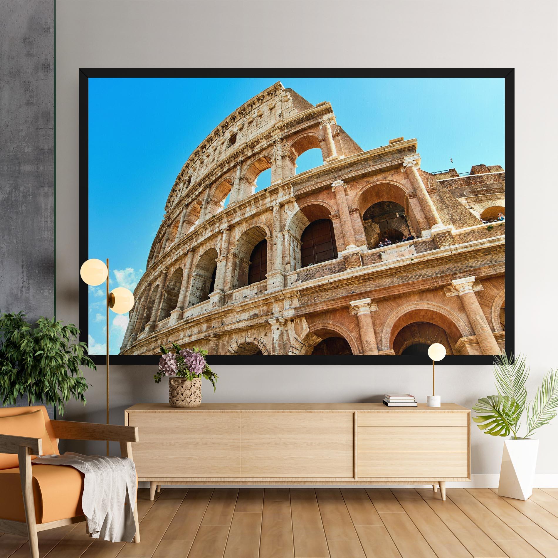 Leinwandbild Close Colosseum mockup 9