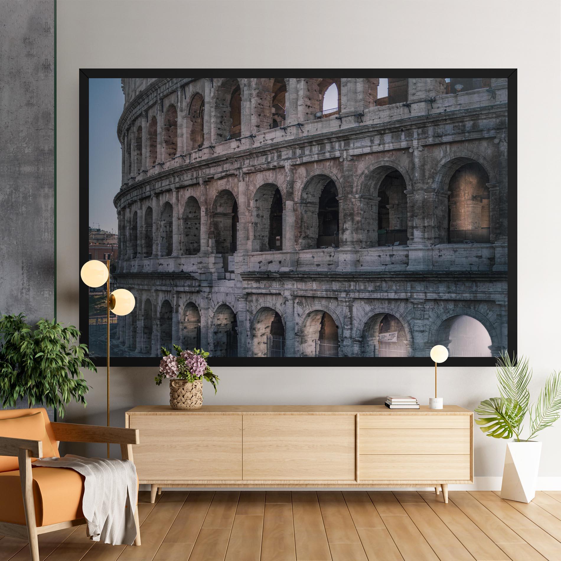 Leinwandbild Colosseum Roma mockup 9