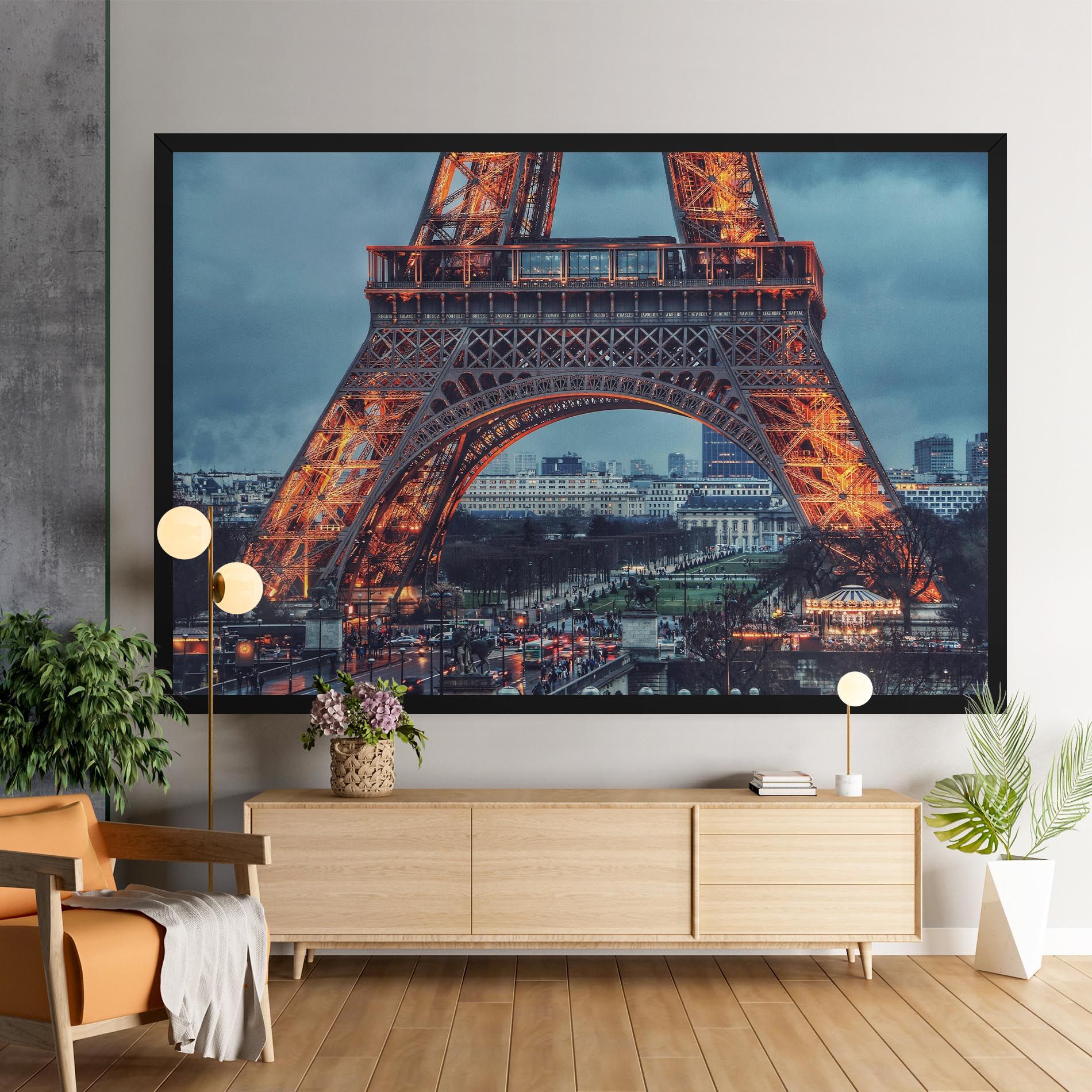 Eiffel Tower Lights mockup 9