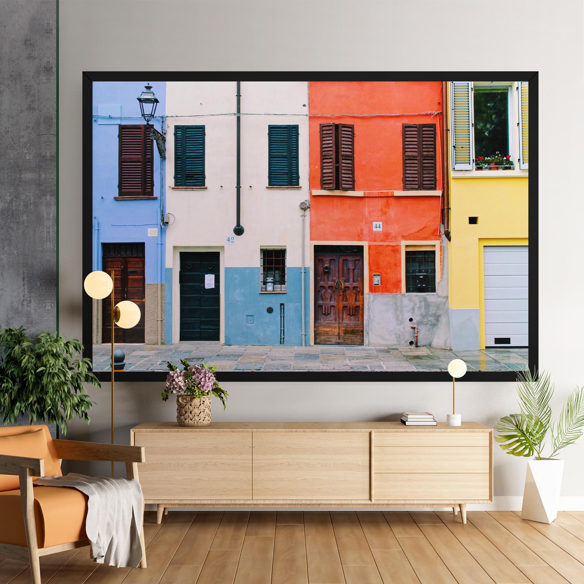 Leinwandbild Italian Home mockup 9