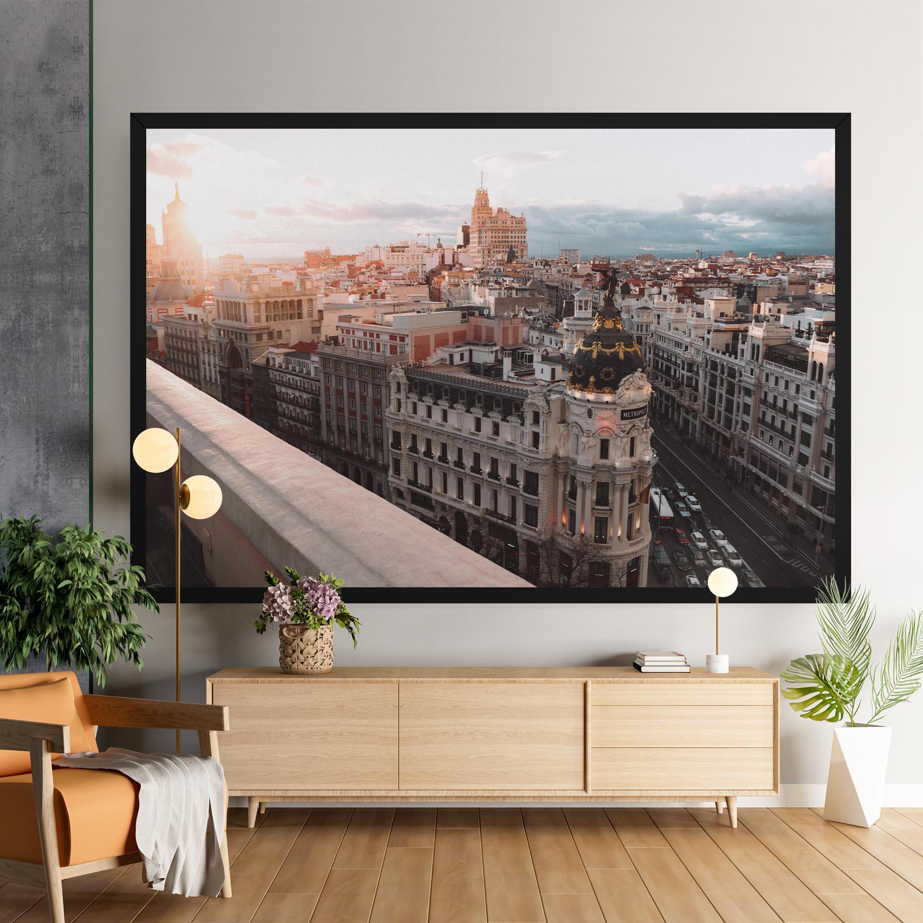 Leinwandbild Spain Sunrise mockup 9