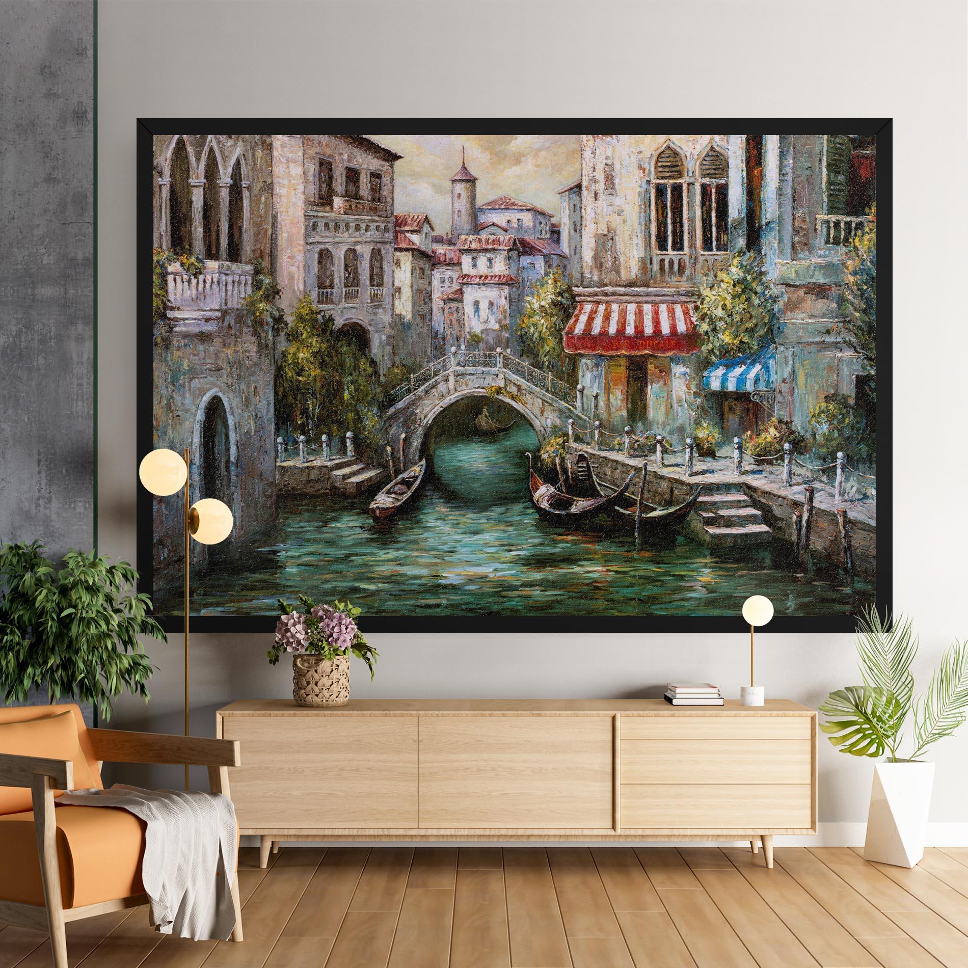 Leinwandbild Venice Colors mockup 9