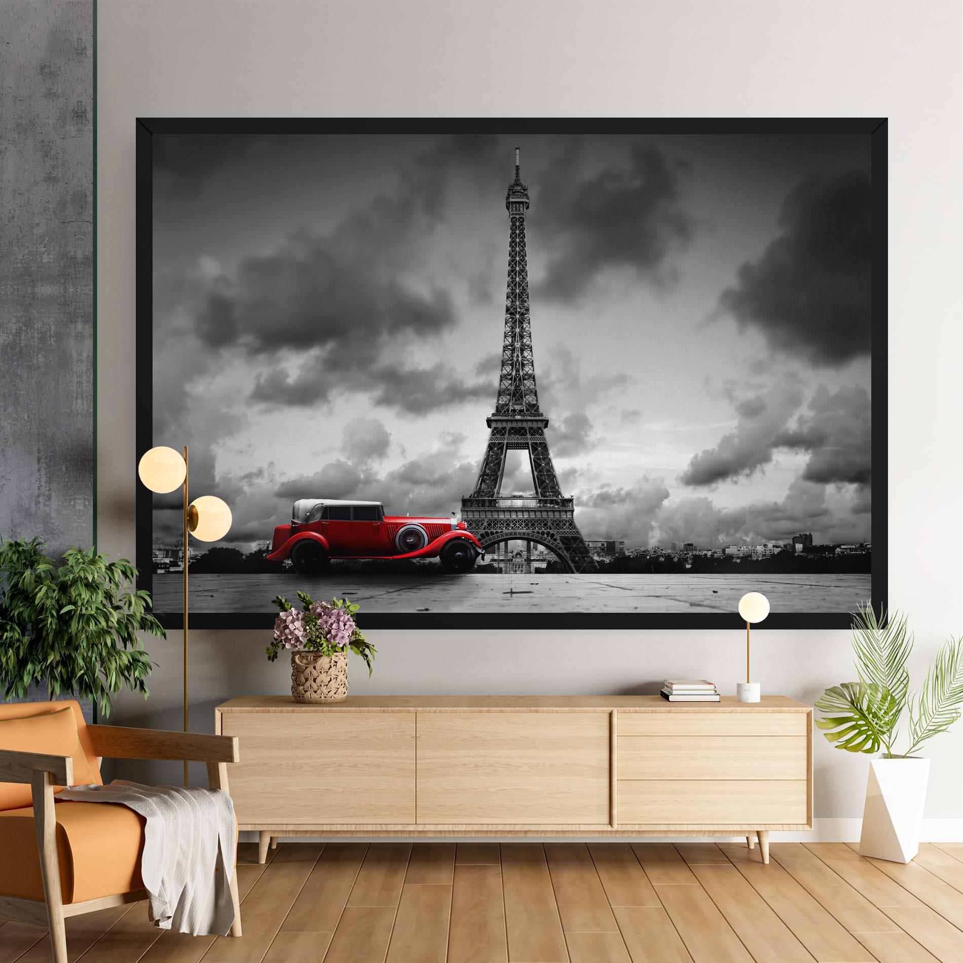 Leinwandbild Vintage Paris mockup 9