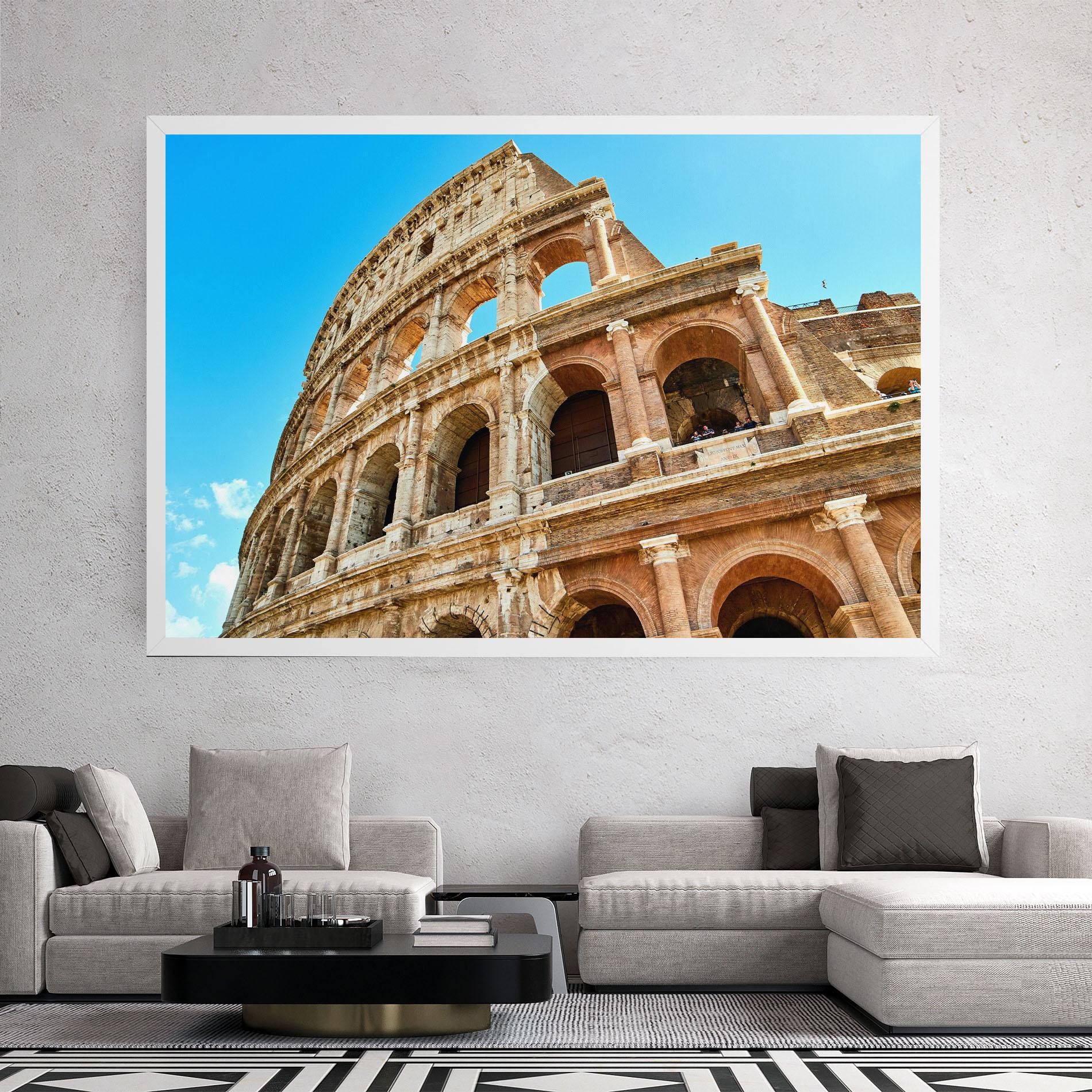 Leinwandbild Close Colosseum mockup 2