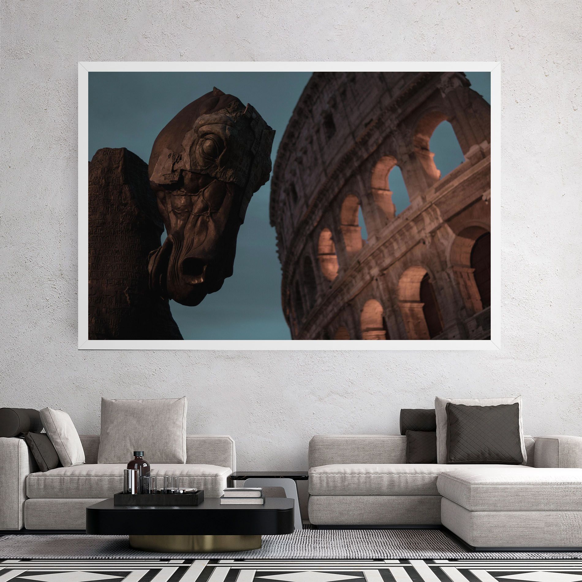 Colosseum Horse mockup 2