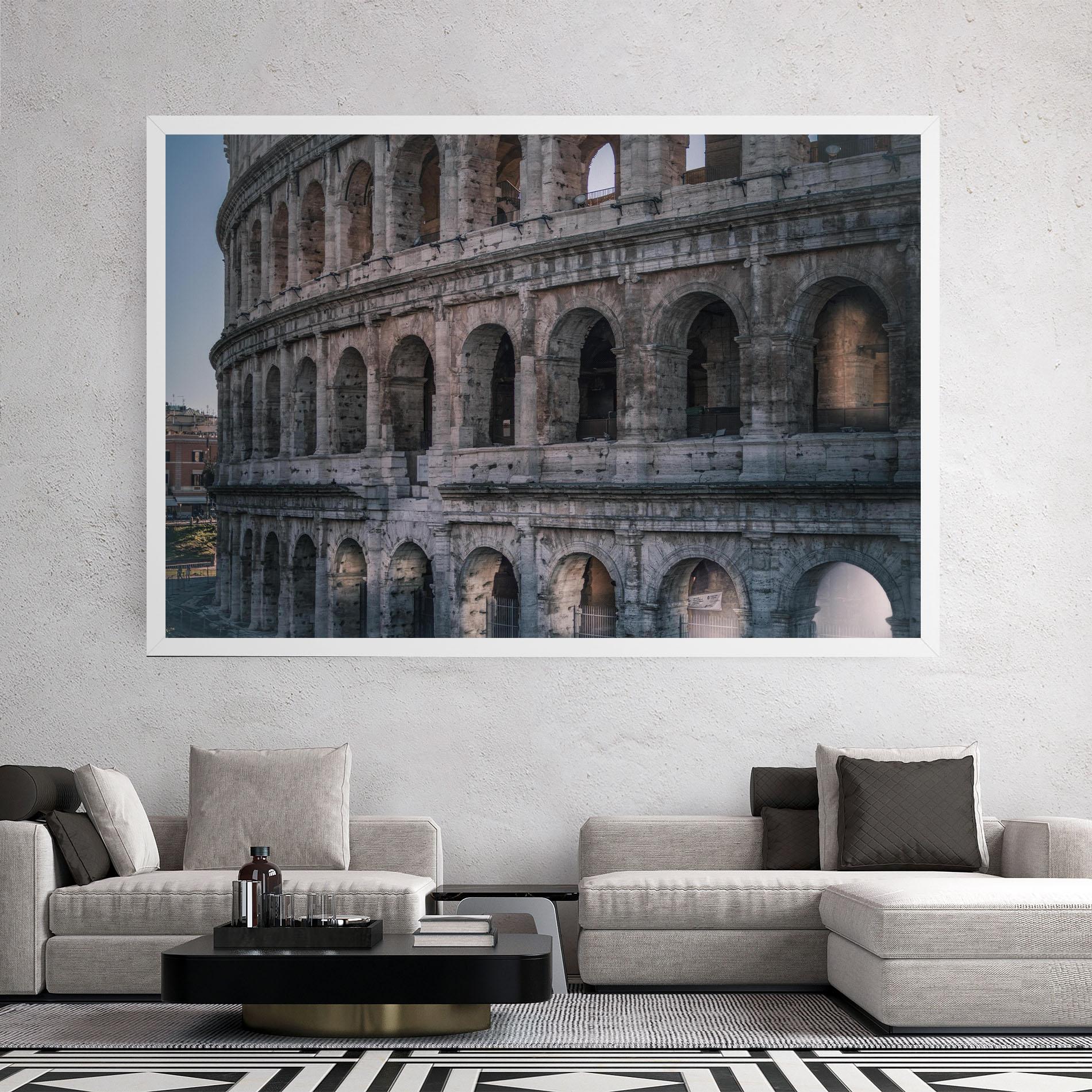 Leinwandbild Colosseum Roma mockup 2