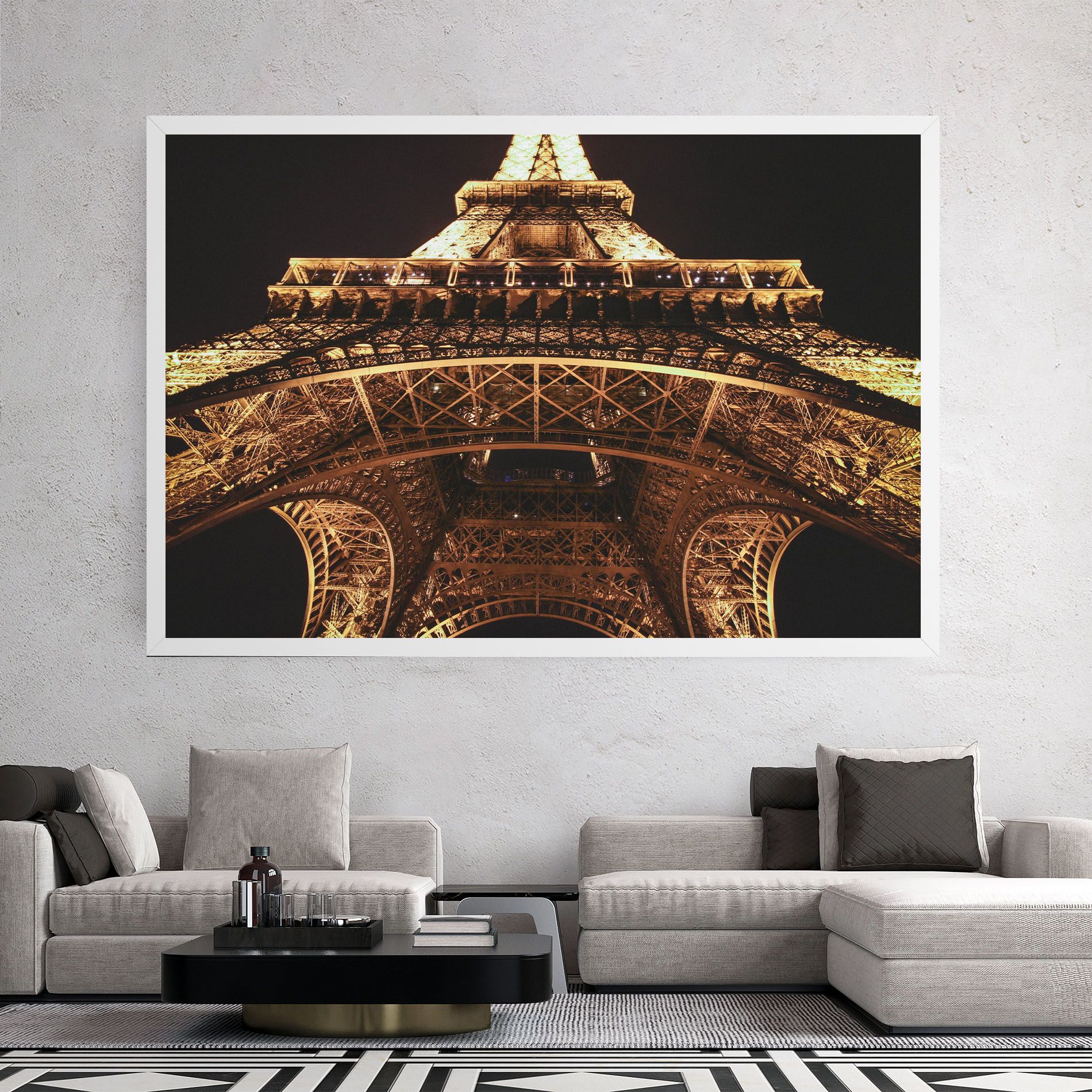 Eiffel Tower At Night mockup 2