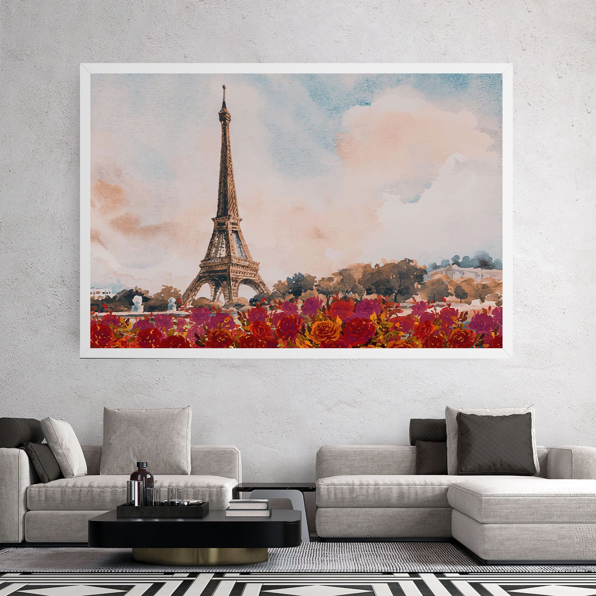 Eiffel Tower Roses mockup 2