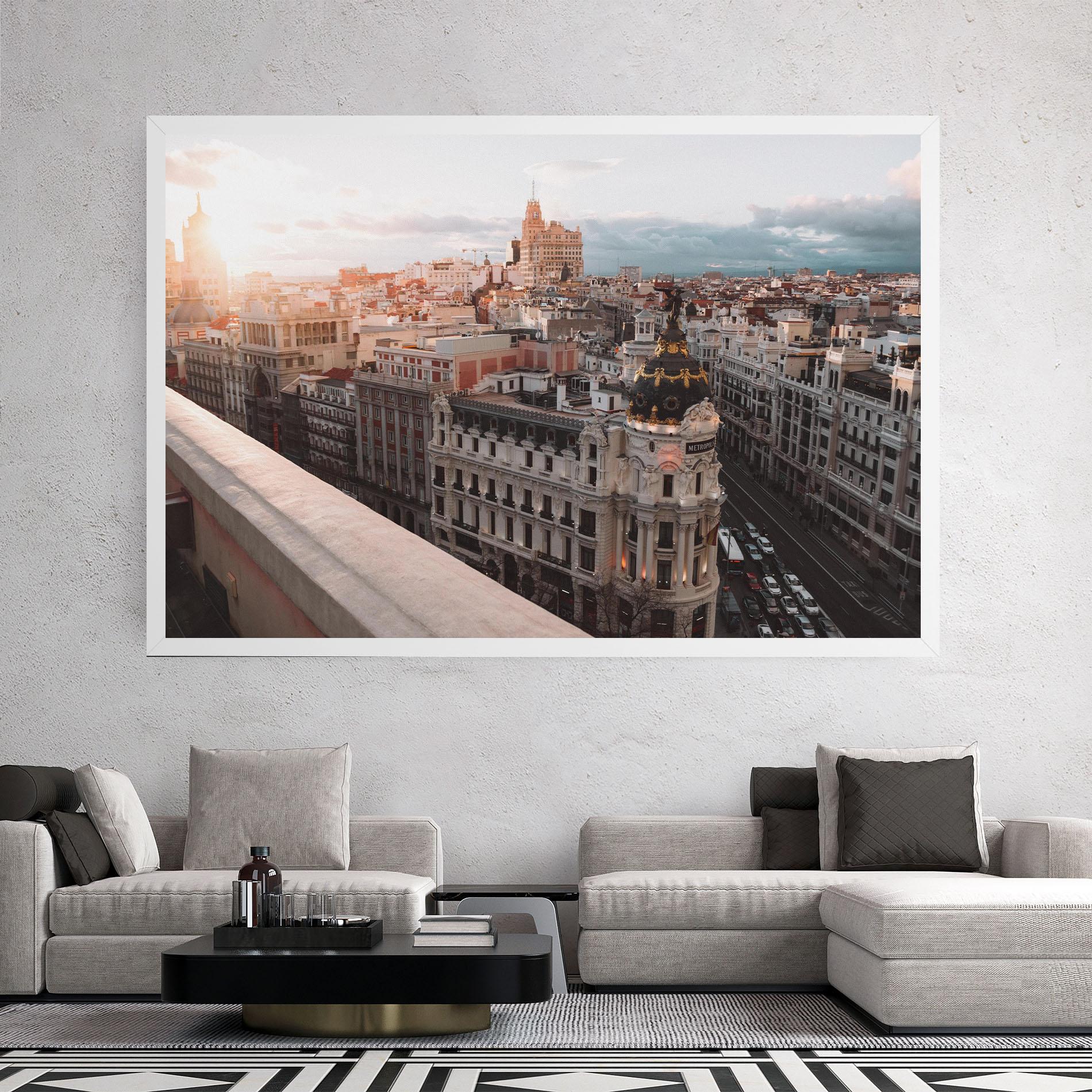 Leinwandbild Spain Sunrise mockup 2