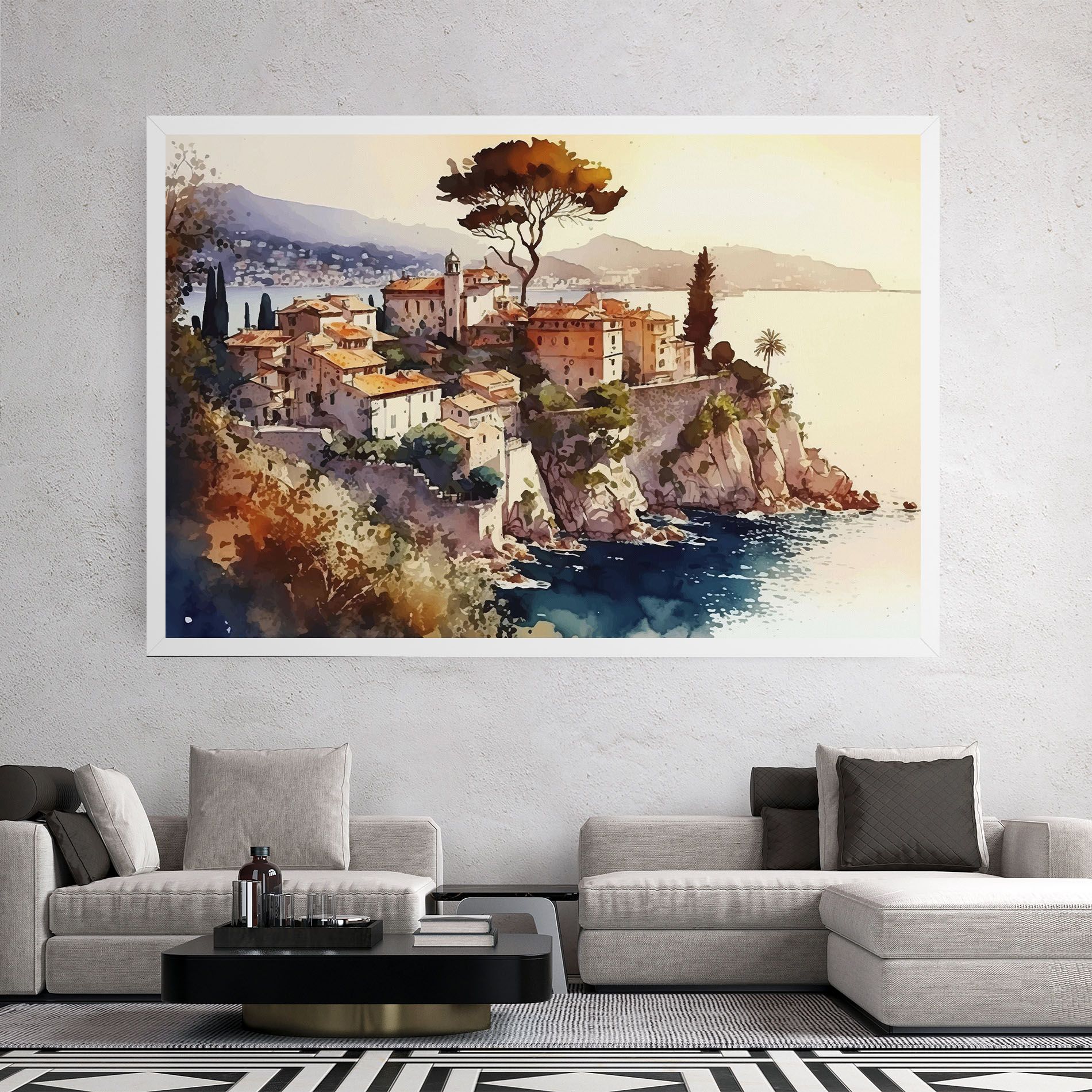 Stunning View Painting mockup 2