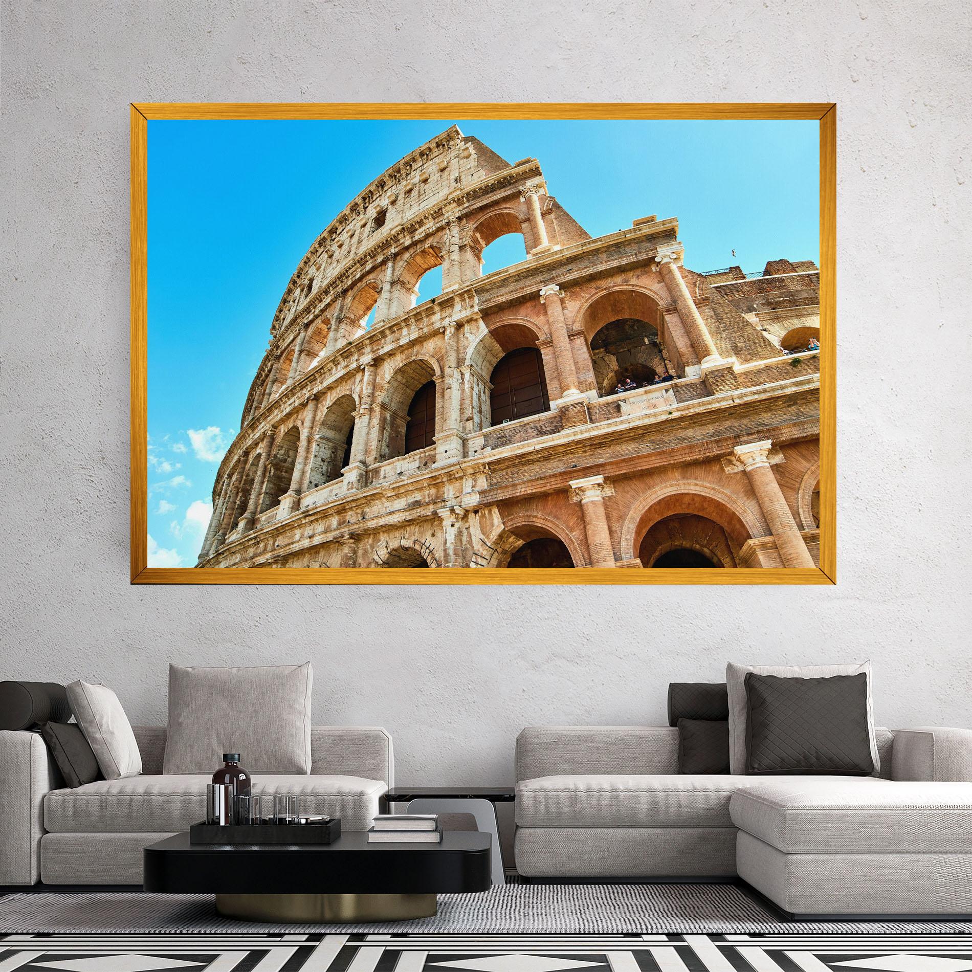 Leinwandbild Close Colosseum mockup 2