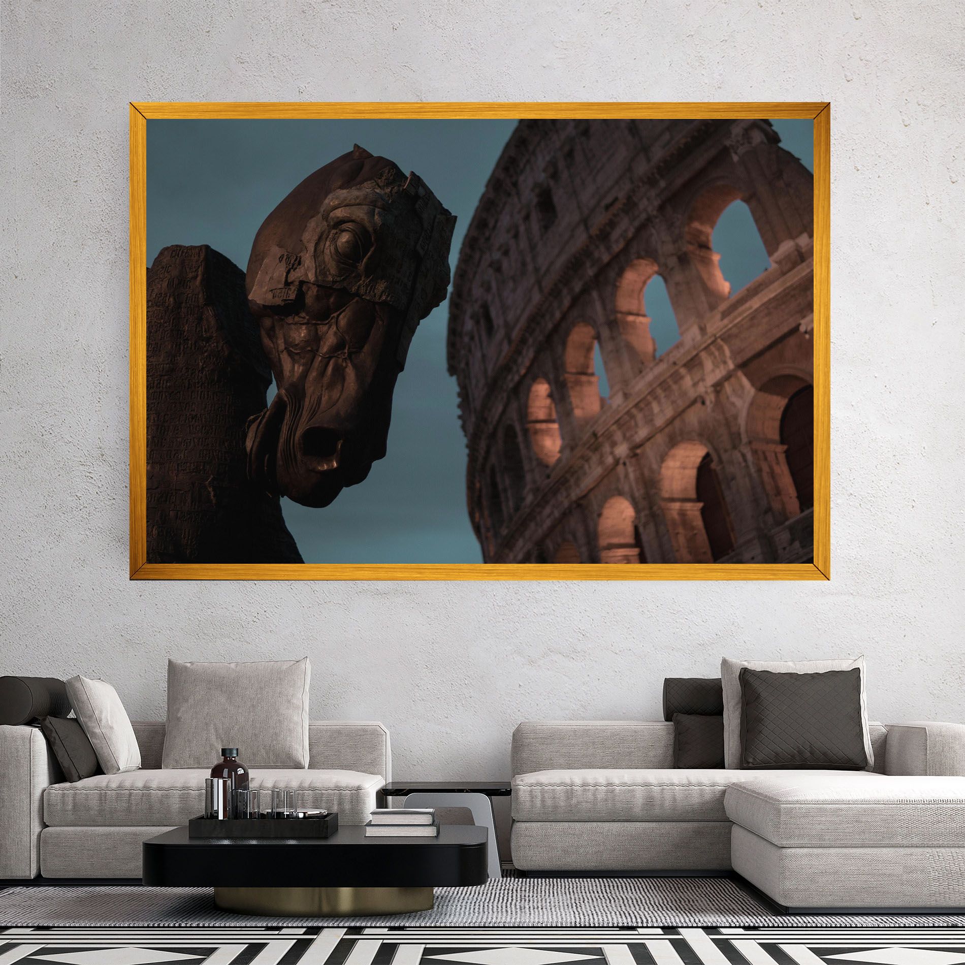 Colosseum Horse mockup 2