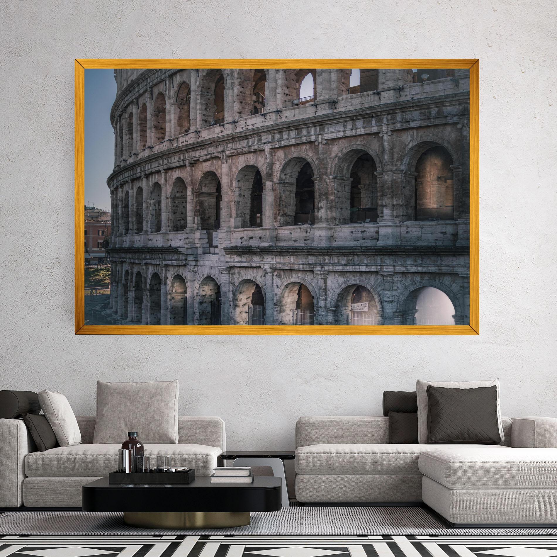 Leinwandbild Colosseum Roma mockup 2
