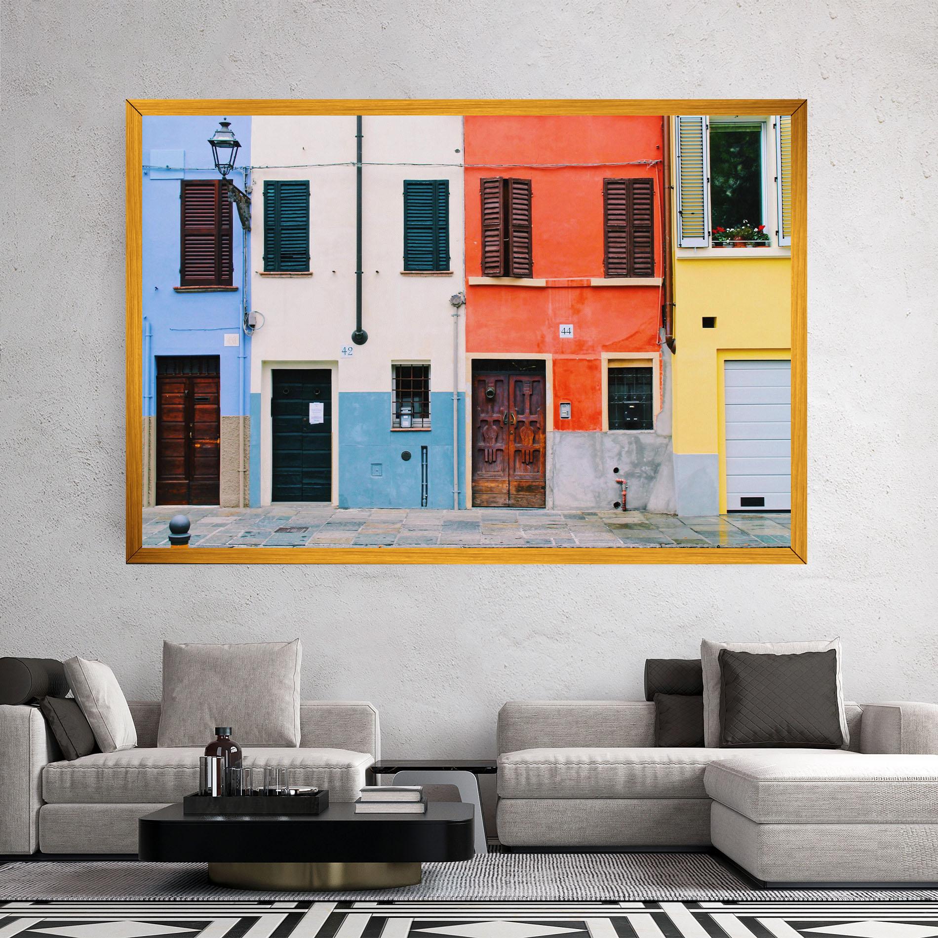 Leinwandbild Italian Home mockup 2