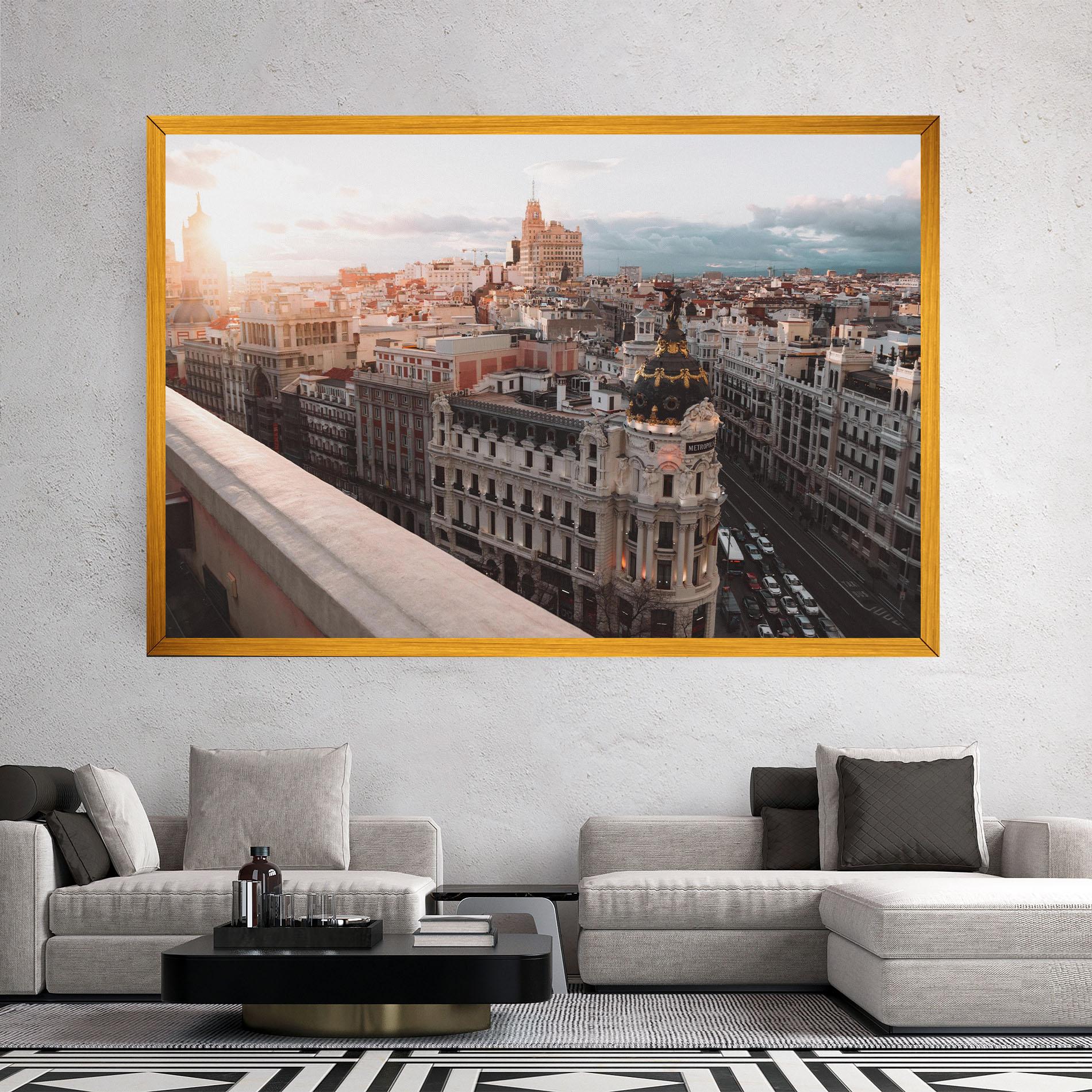 Leinwandbild Spain Sunrise mockup 2