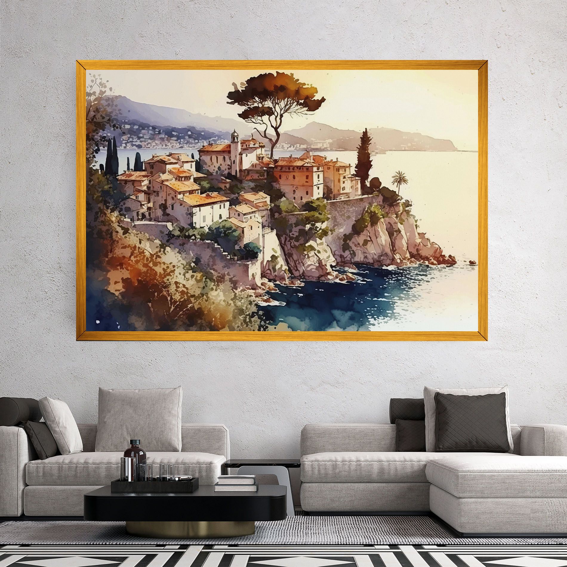 Stunning View Painting mockup 2